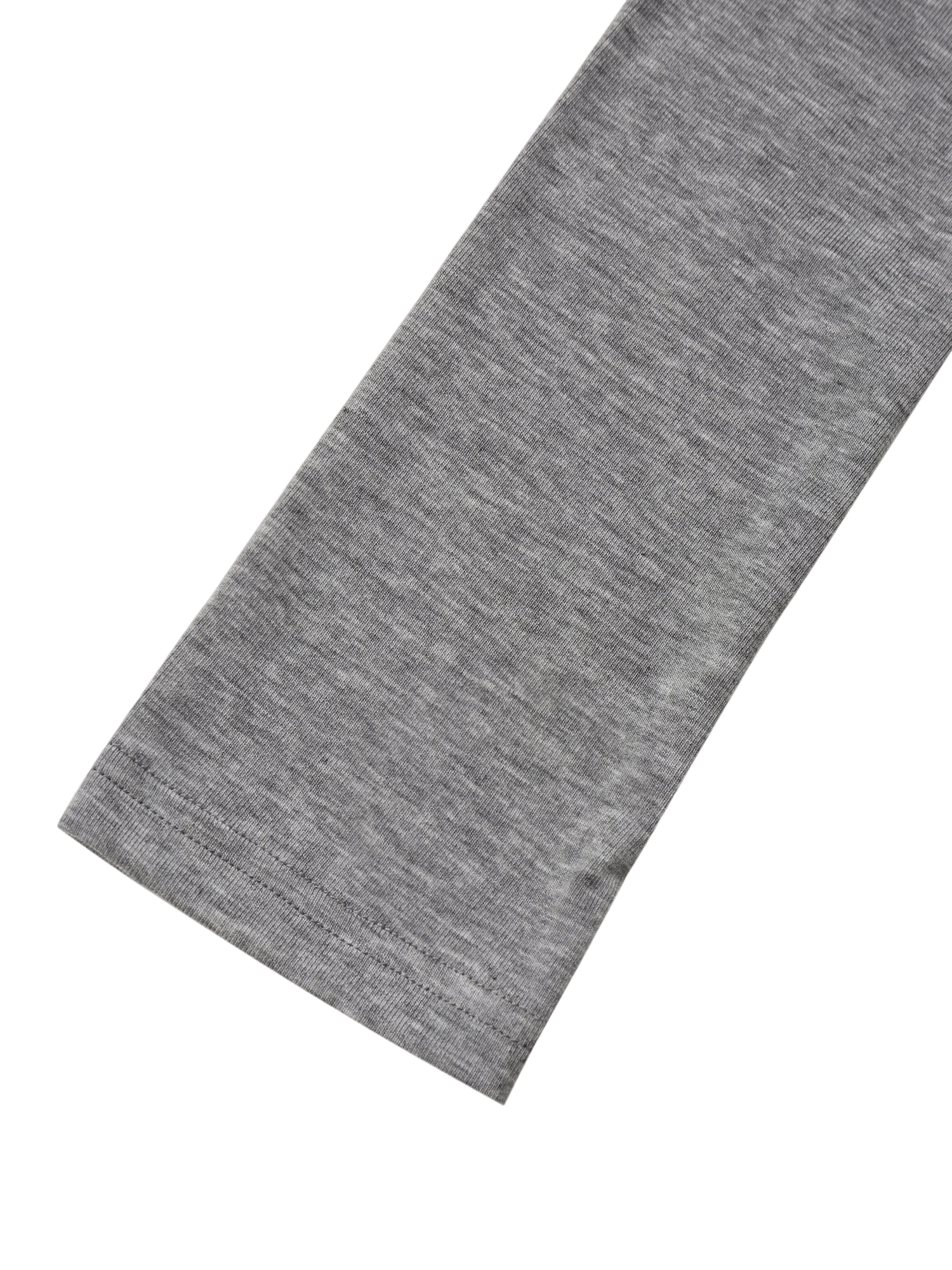 GREY TWISTED LONG JERSEY SLEEVE TOP made by YIBRI