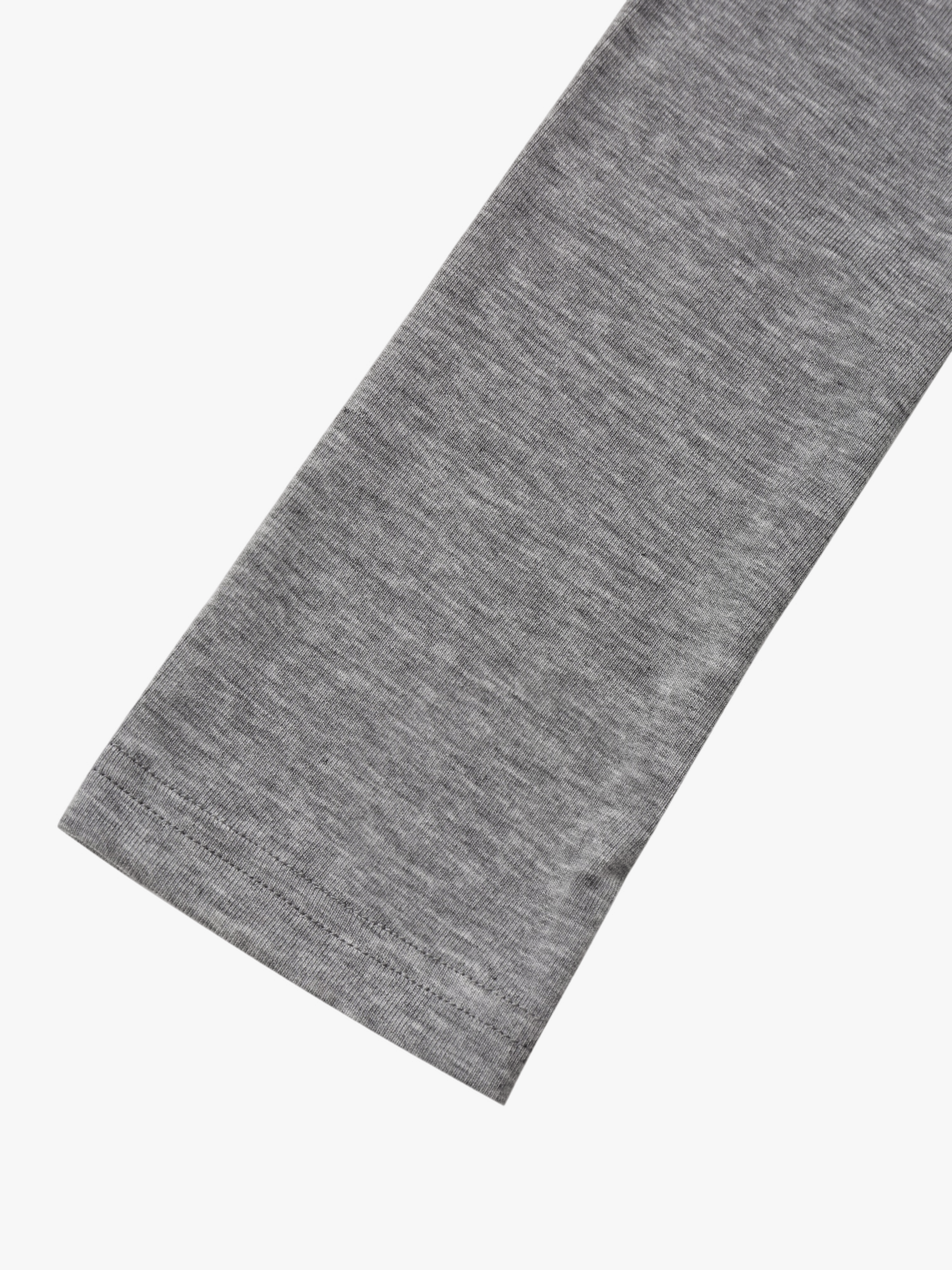 GREY TWISTED LONG JERSEY SLEEVE TOP made by YIBRI