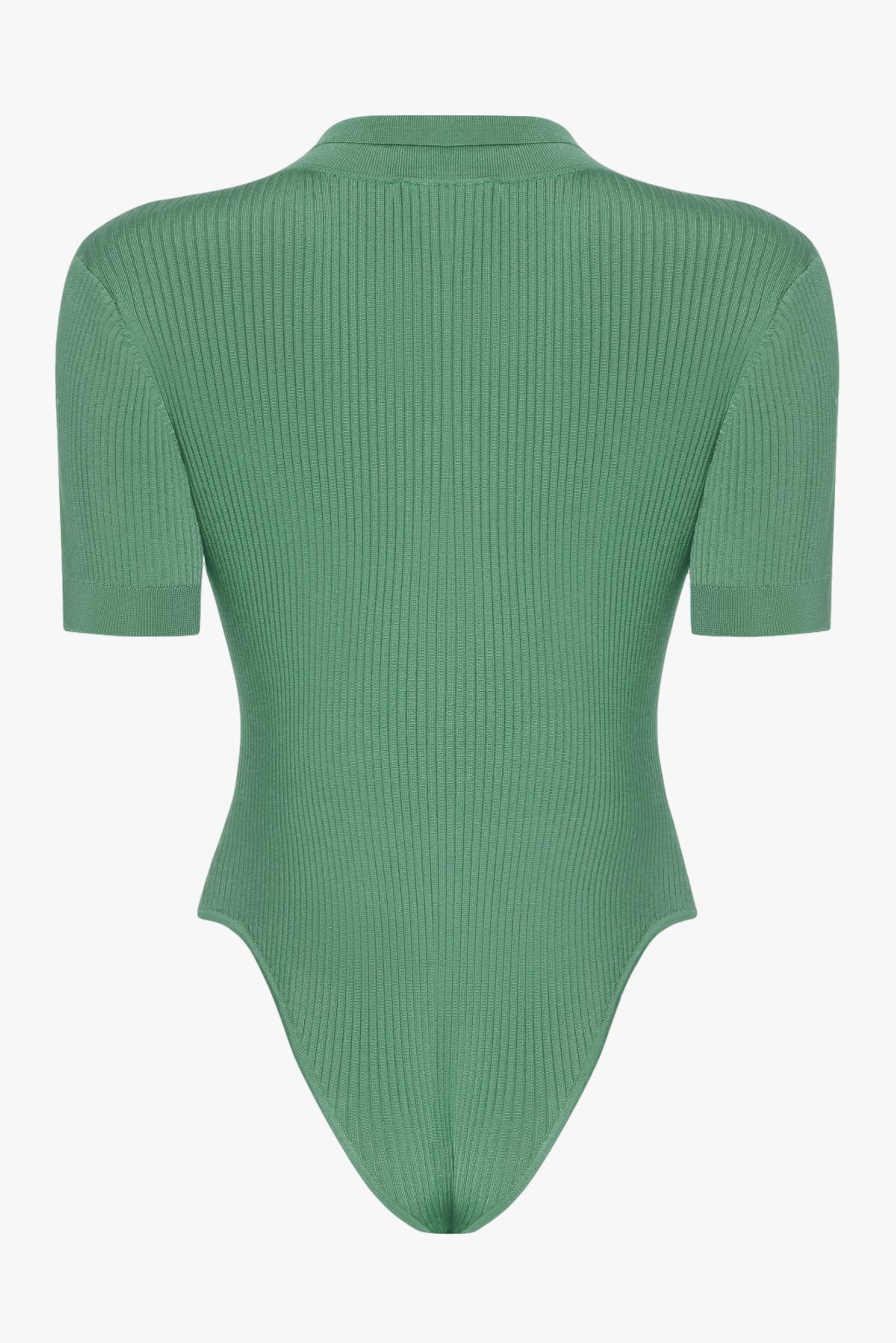 RIB KNIT BODYSUIT made by KEBURIA