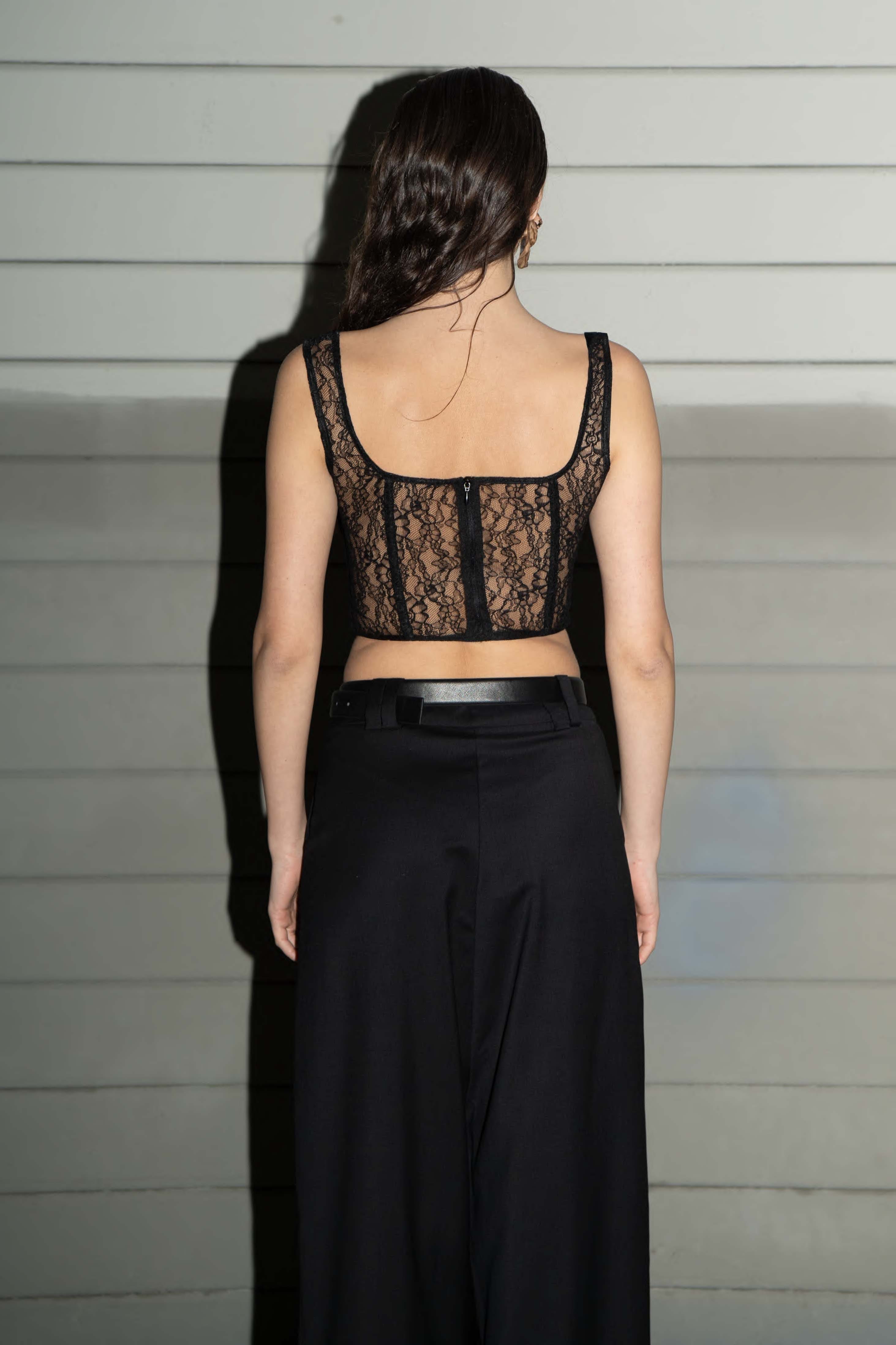 LACE CORSET made by Vestiaire d'un Oiseau Libre