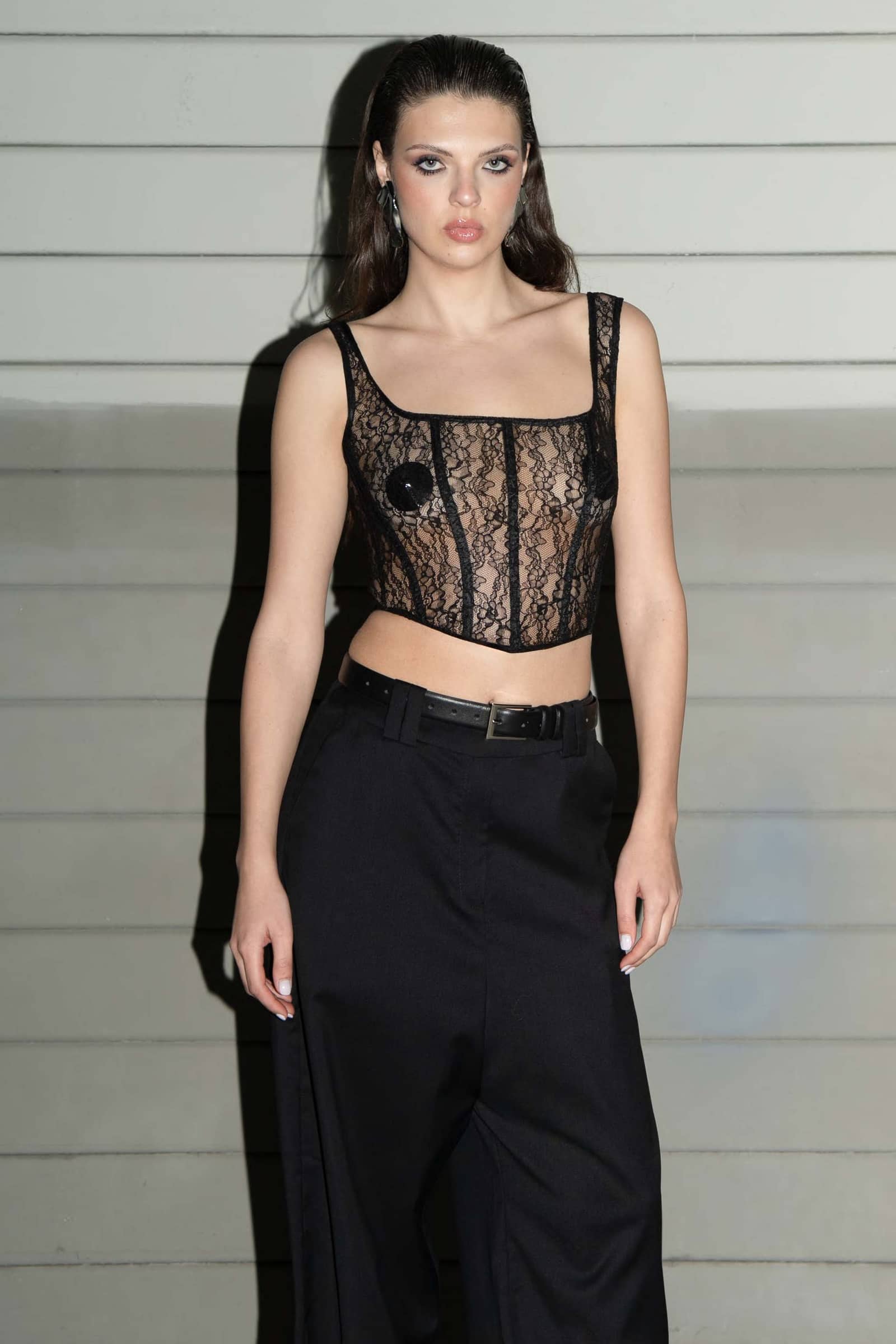 LACE CORSET made by Vestiaire d'un Oiseau Libre