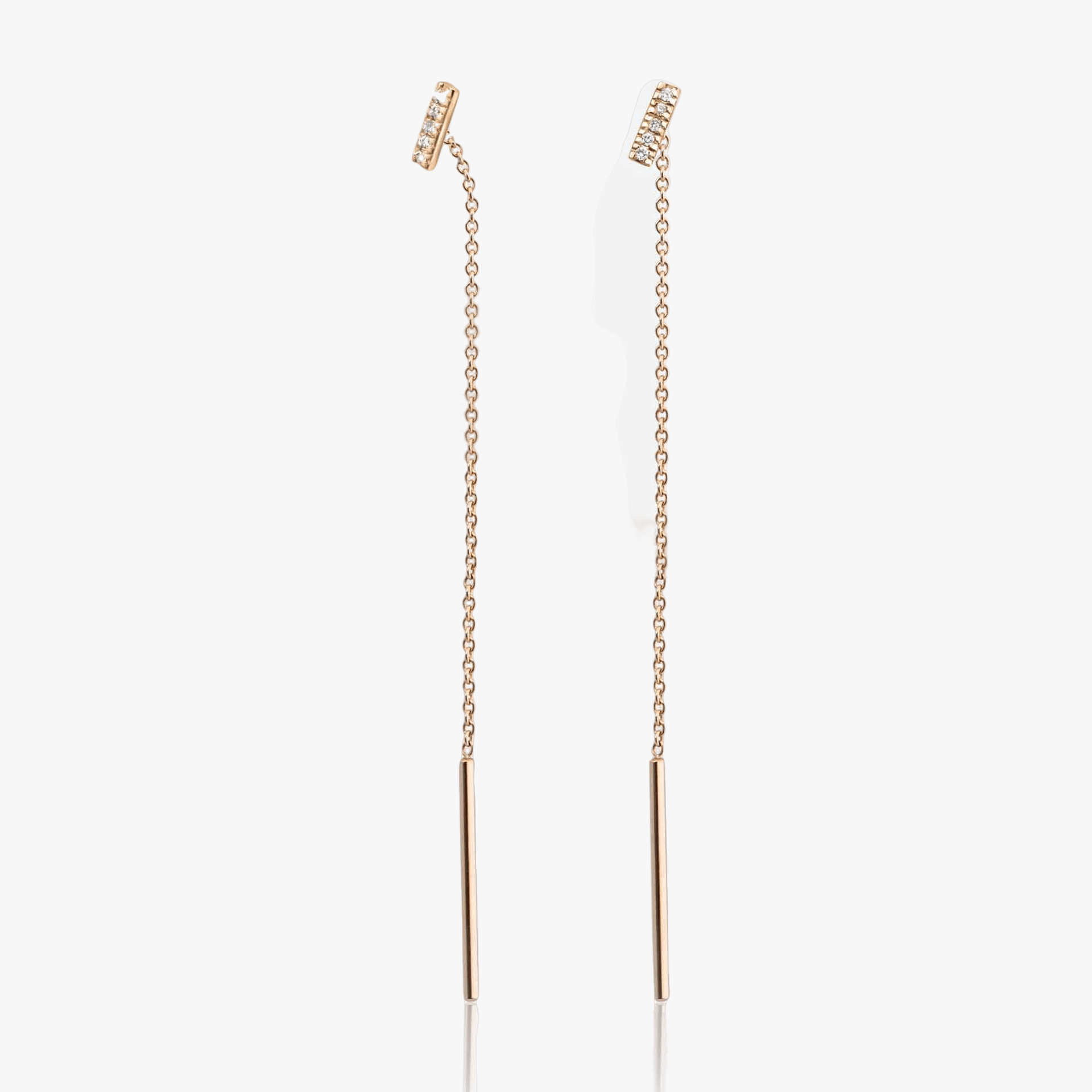 PENDIENTES BALANCE LINE made by Gold & Roses