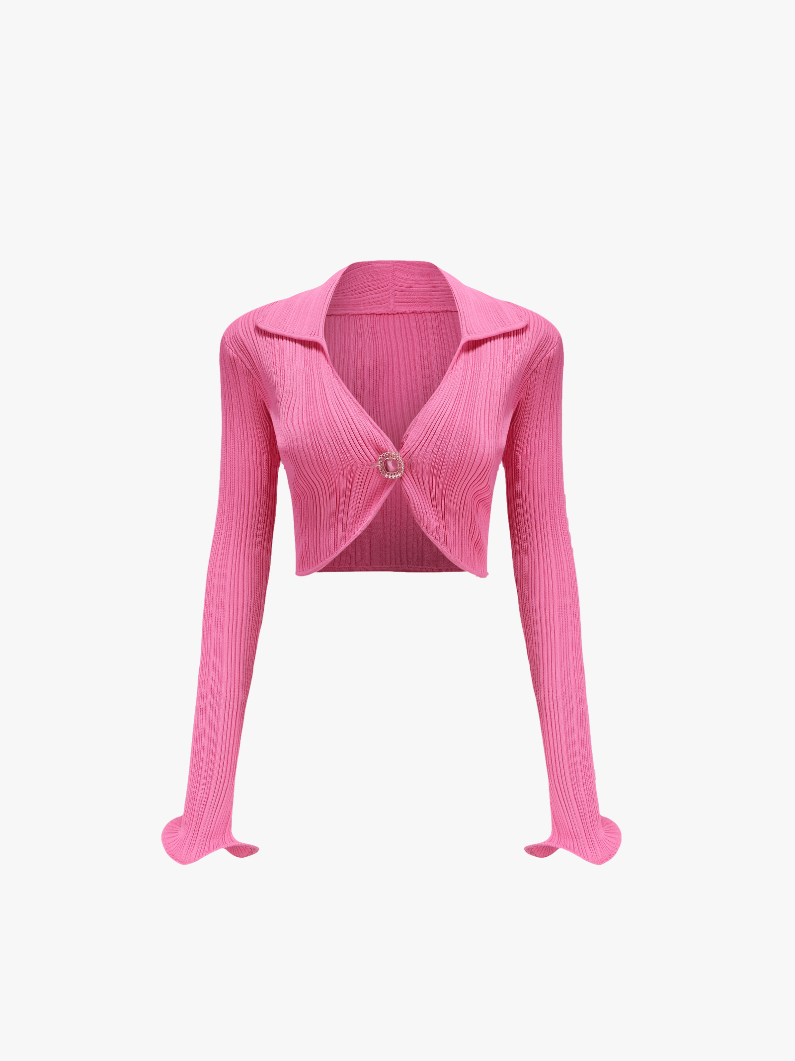 Larisa Knit Jacket (Final Sale) in Pink made by Nana Jacqueline