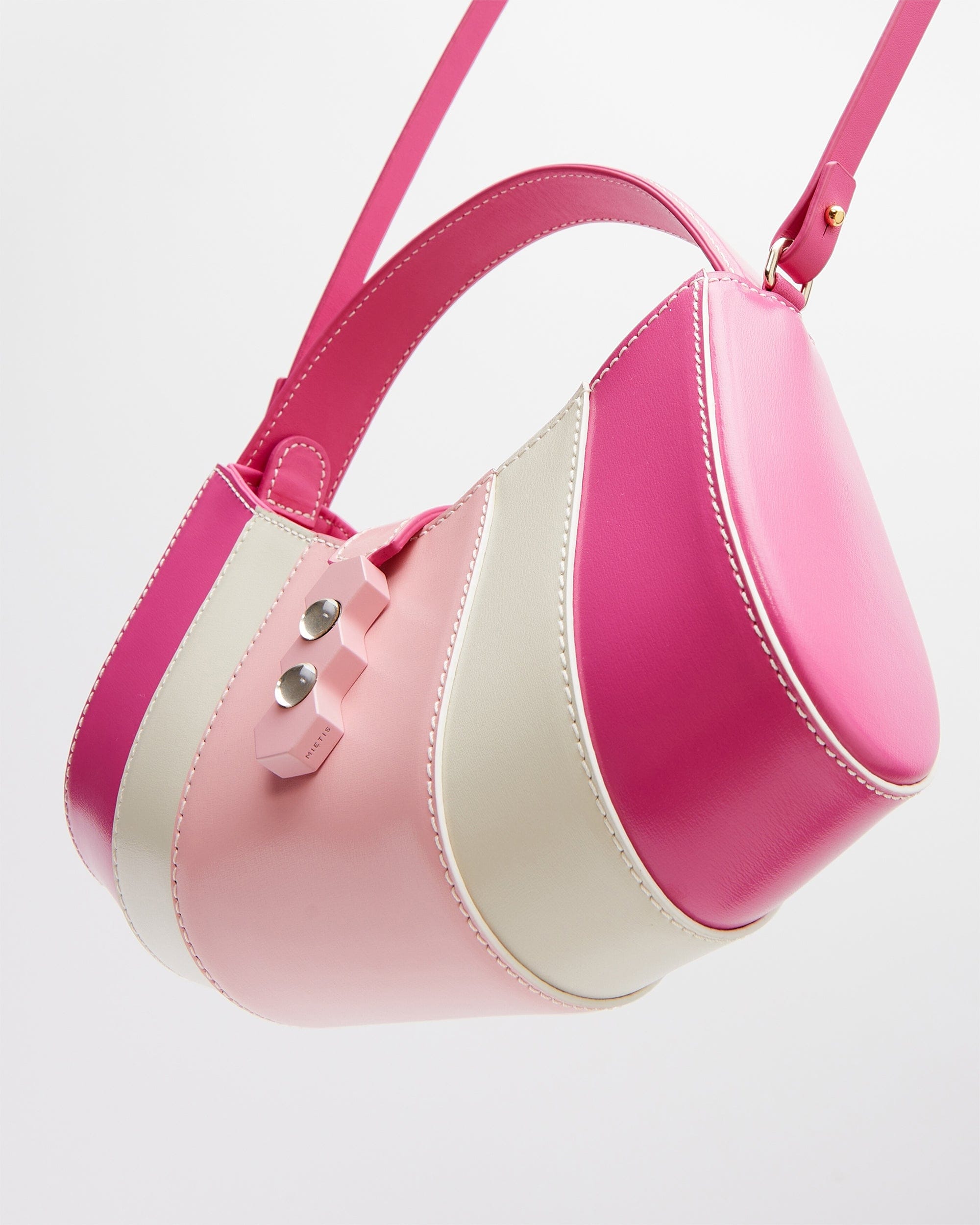 Tate Petite Pink / White in Pink made by Mietis