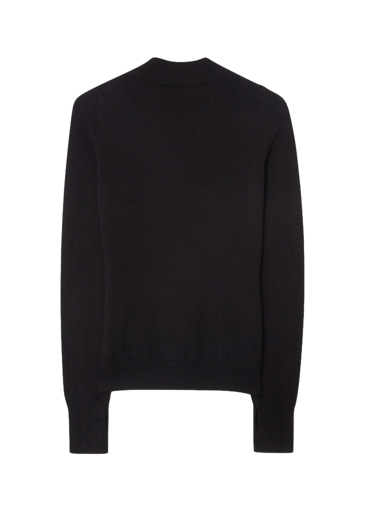 Heart sweater Black made by CLOEYS