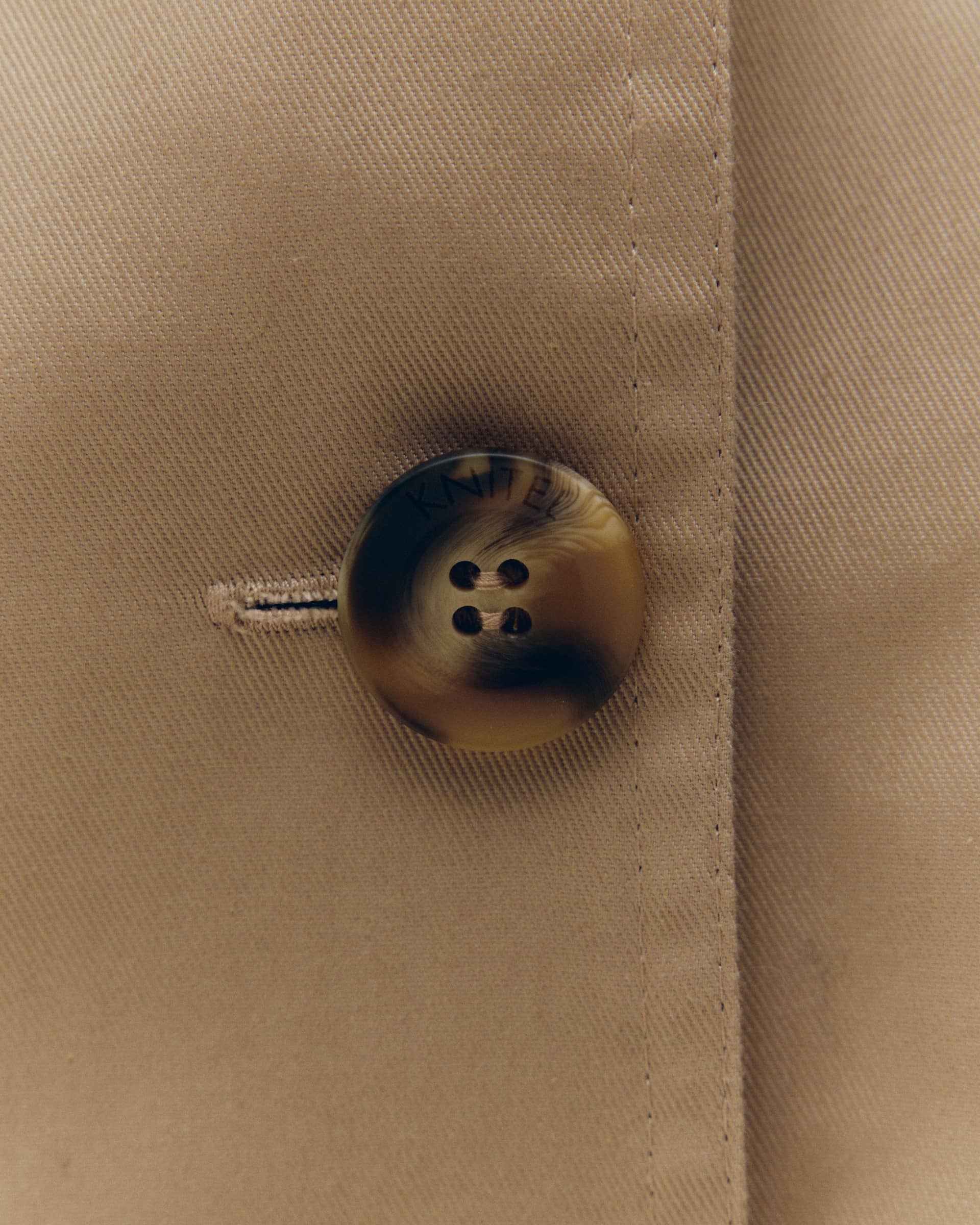 Charlie trench coat made by KNITEL