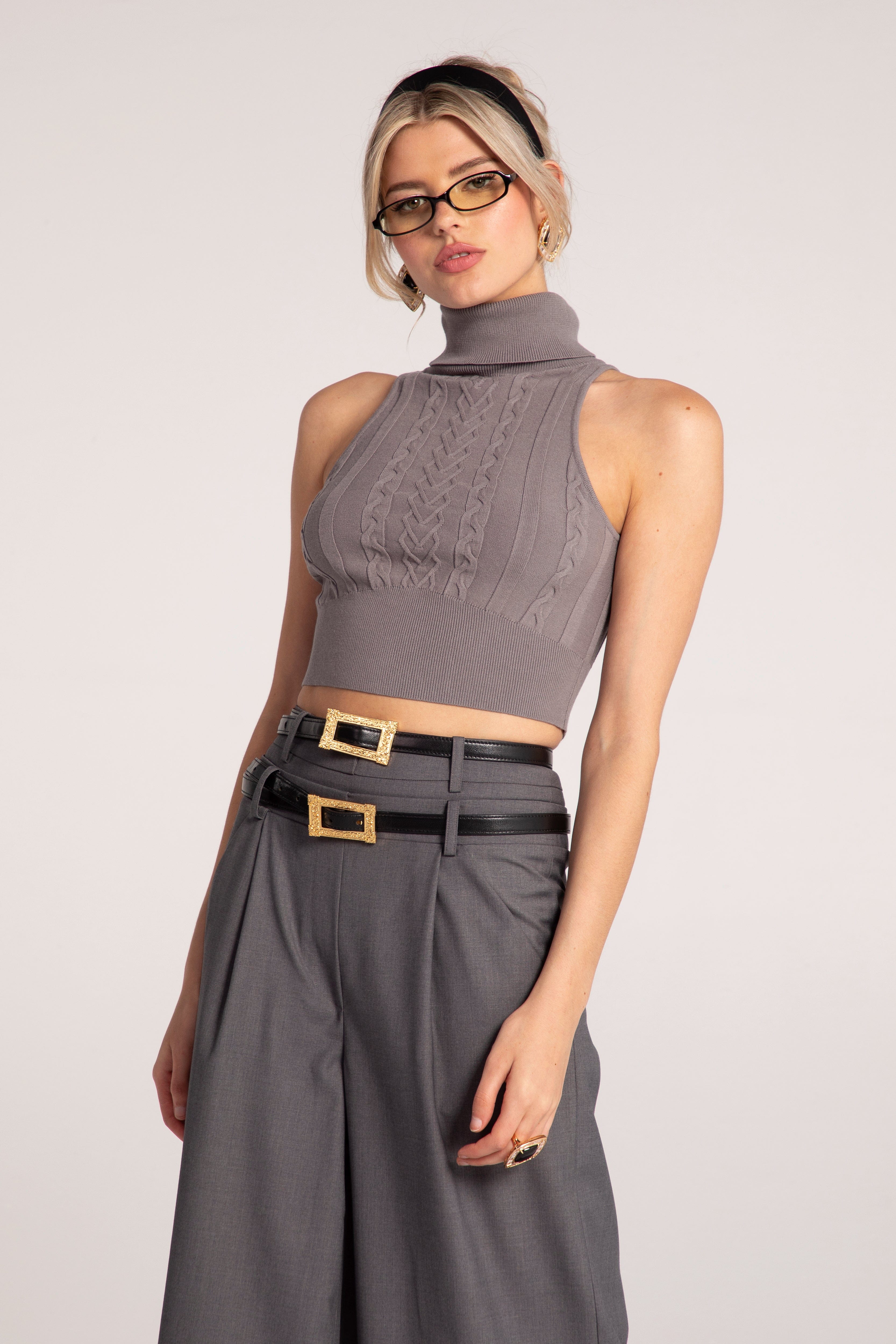 Anna Pants (Grey) made by Nana Jacqueline