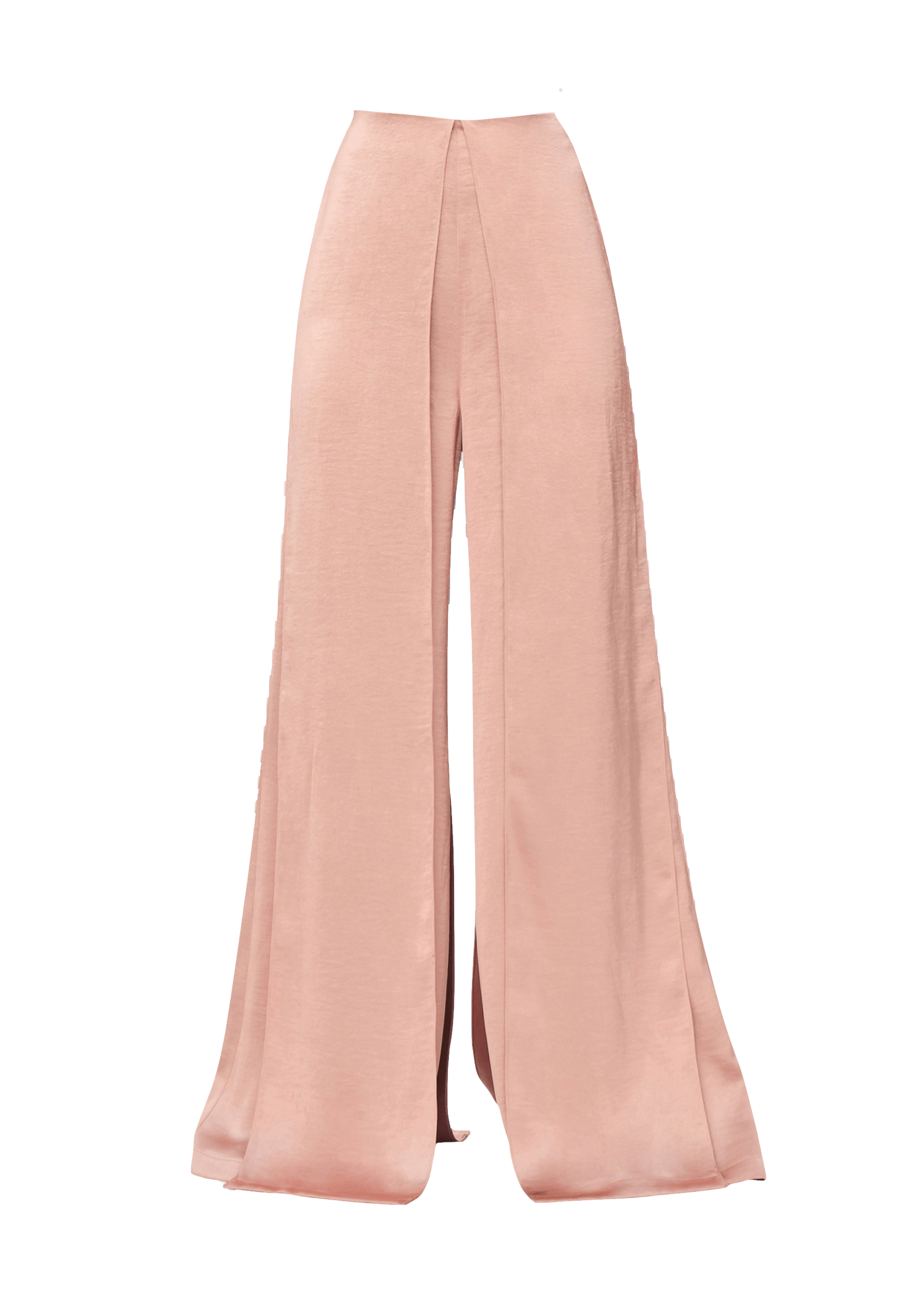 HAMI HIGH WAIST PANTS - PEARL PINK in Pink made by Andrea Iyamah