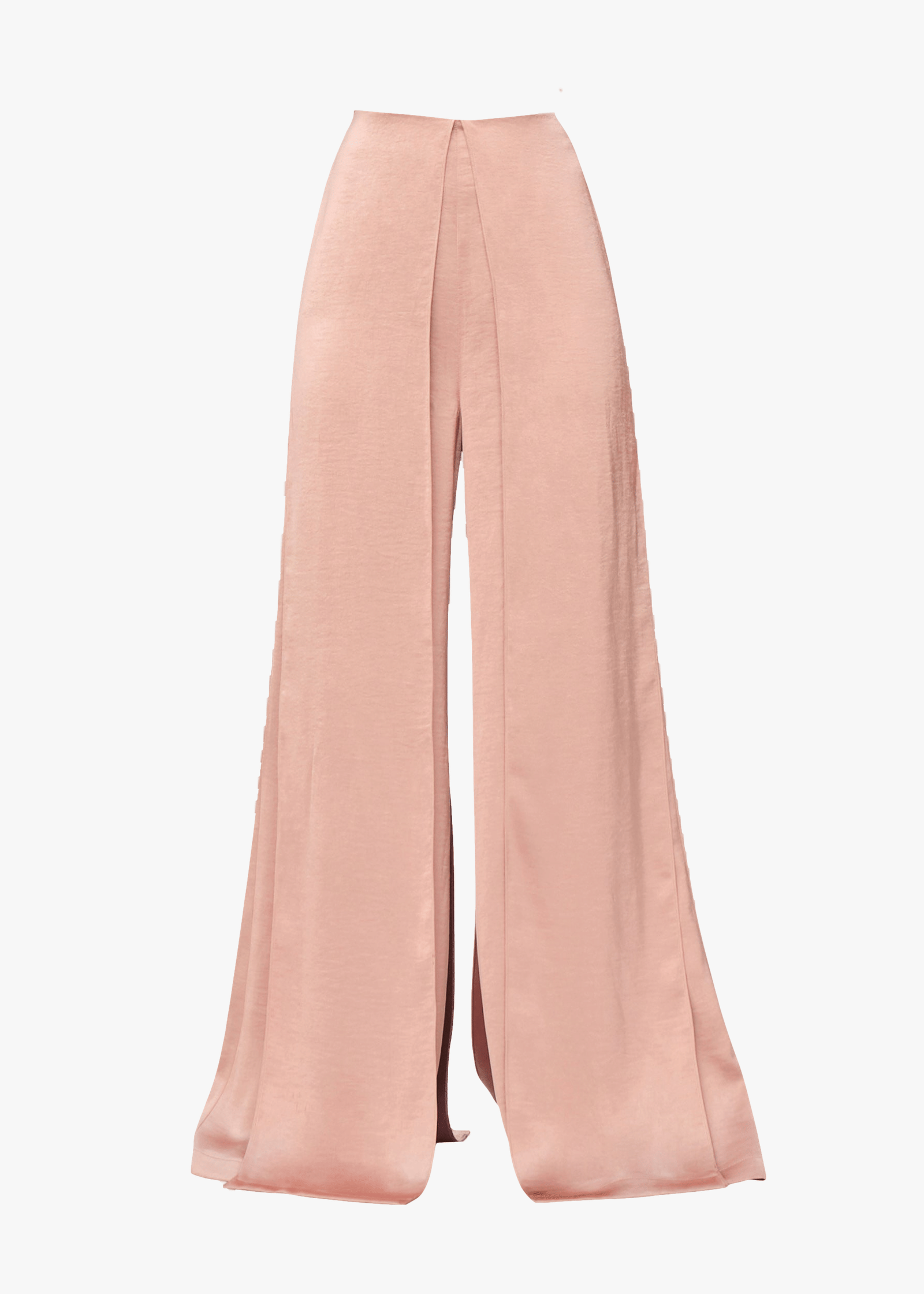 HAMI HIGH WAIST PANTS - PEARL PINK in Pink made by Andrea Iyamah