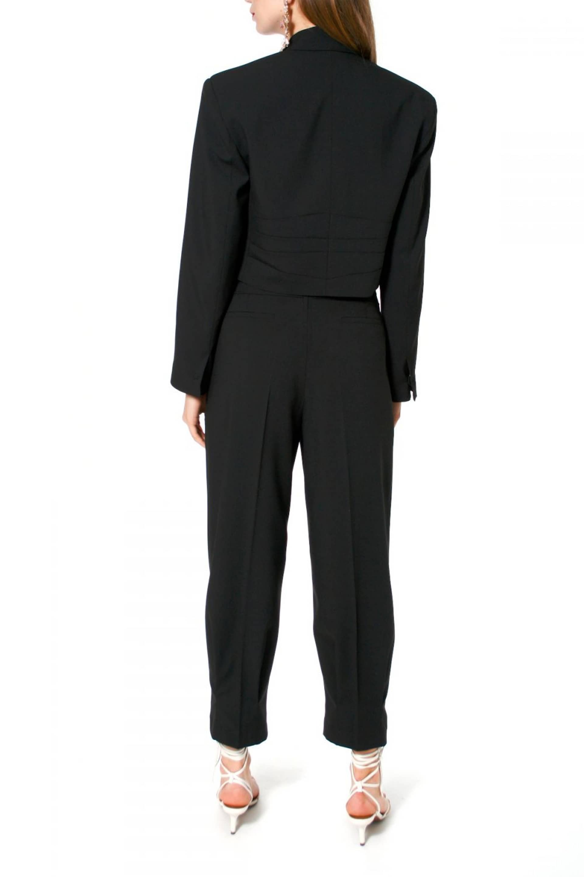 Blazer Giorgia Neutral Black in Black made by HALEWSKI