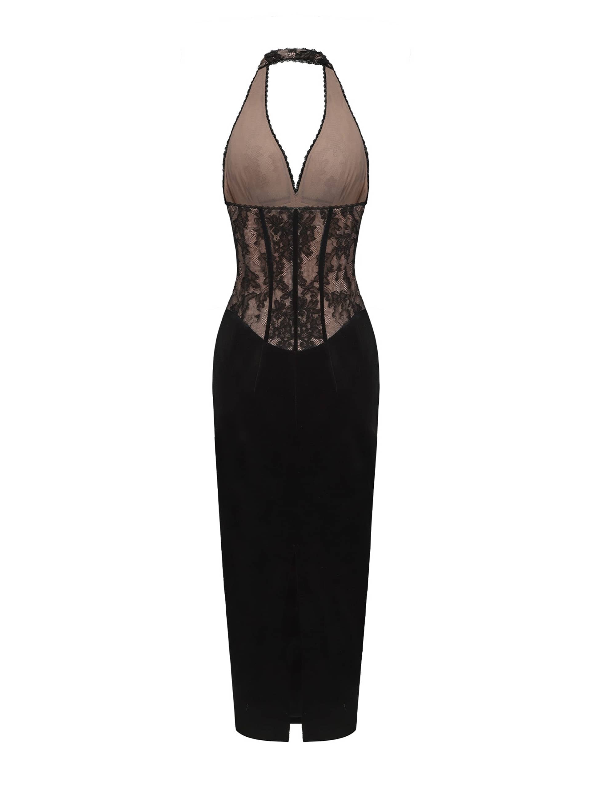 Matilda Velvet Dress (Black) made by Nana Jacqueline