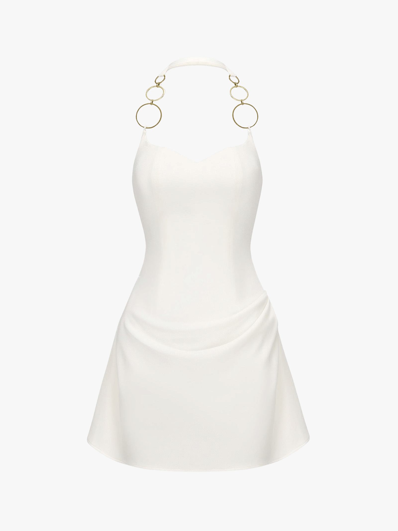 Amira Dress (White) made by Nana Jacqueline