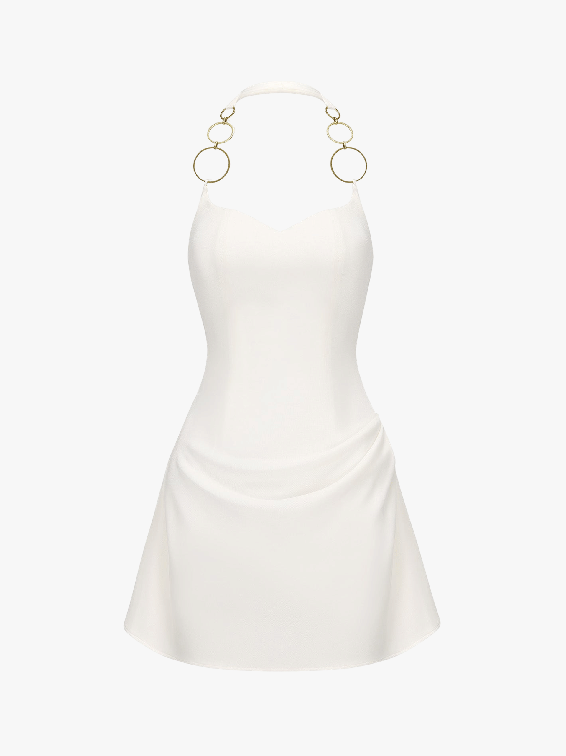 Amira Dress (White) made by Nana Jacqueline