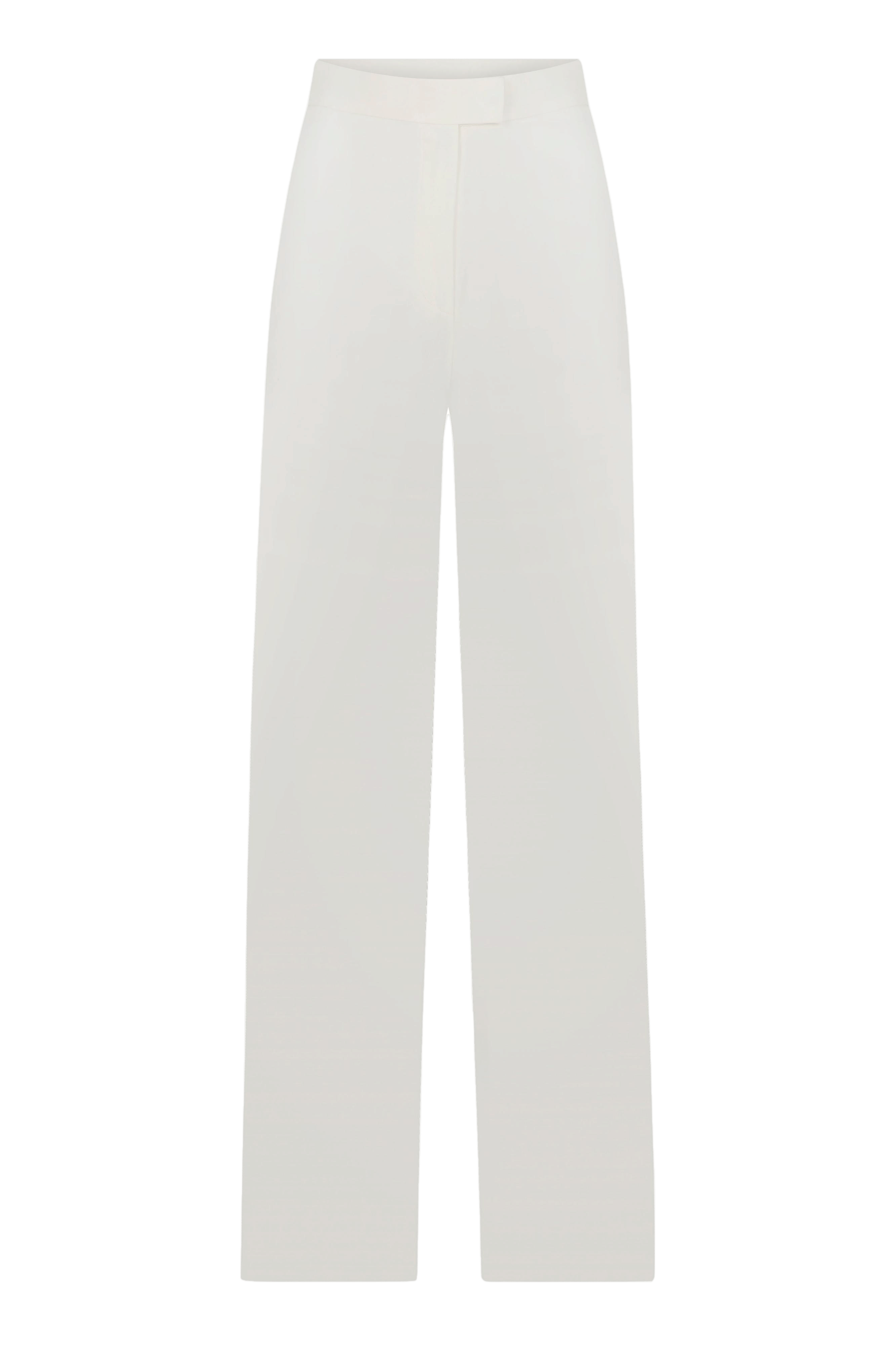 Santoe Pants in White made by Nazli Ceren