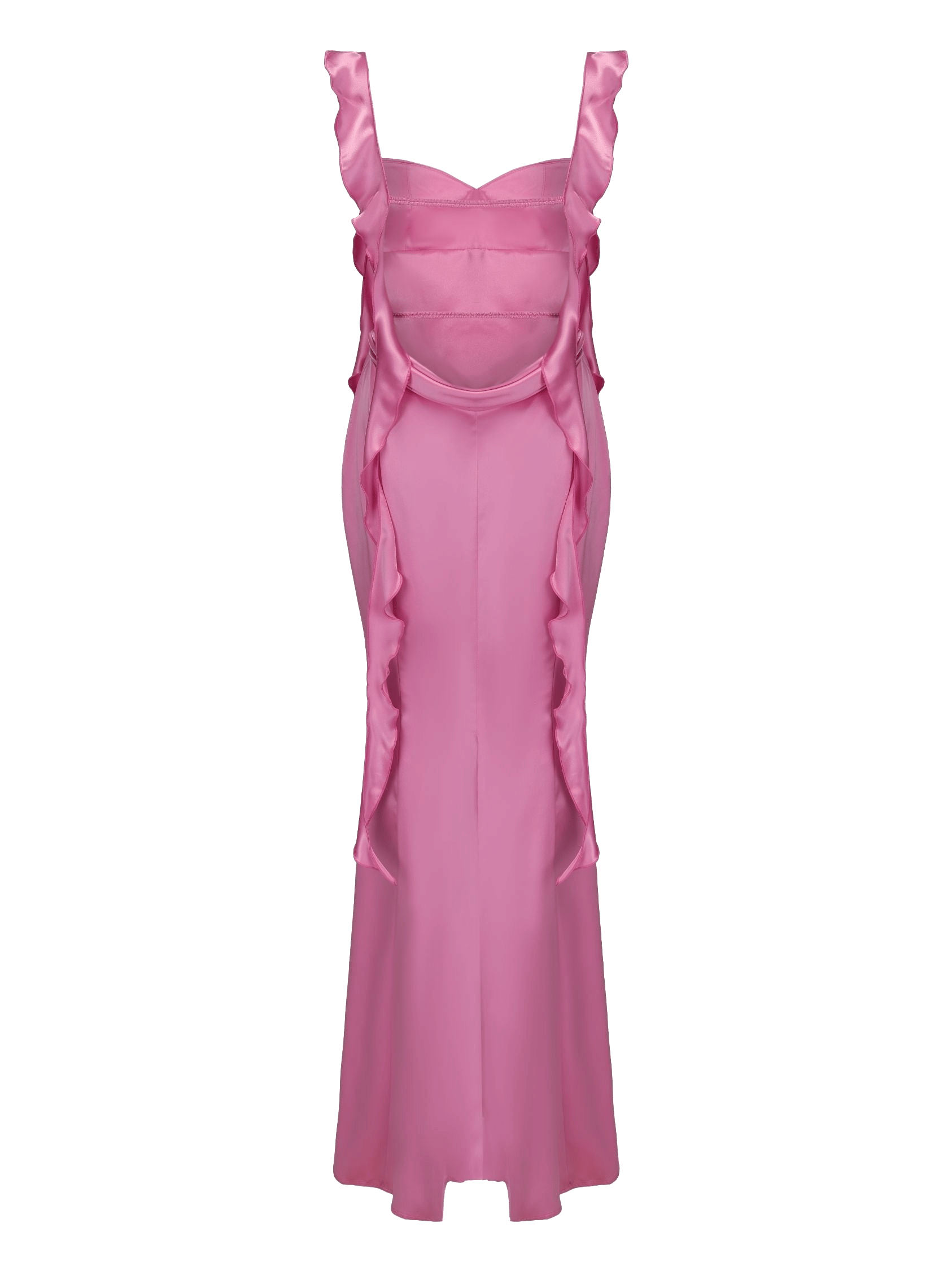 Caroline Dress (Magenta) made by Nana Jacqueline