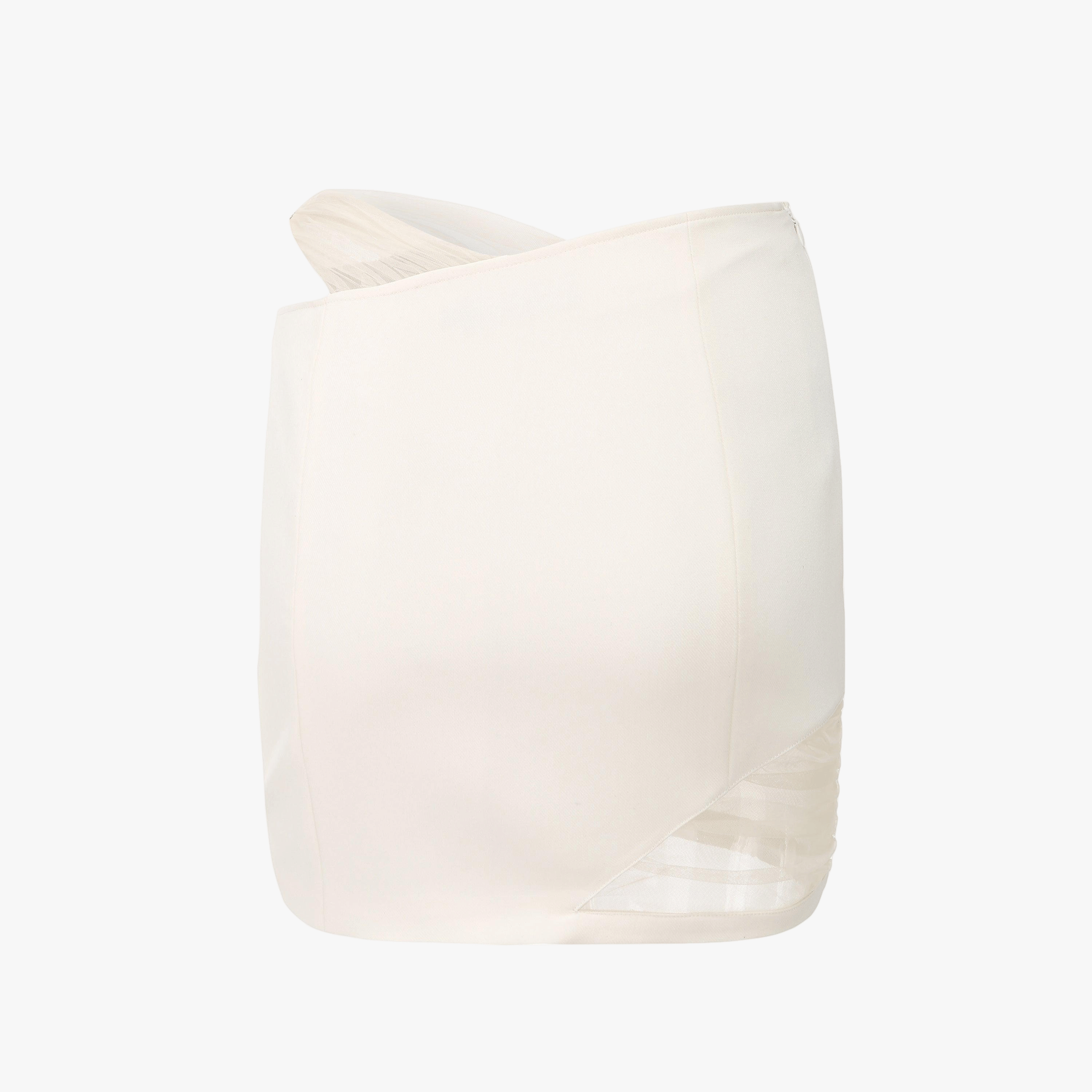 White Kori Skirt (Final Sale) made by Nana Jacqueline