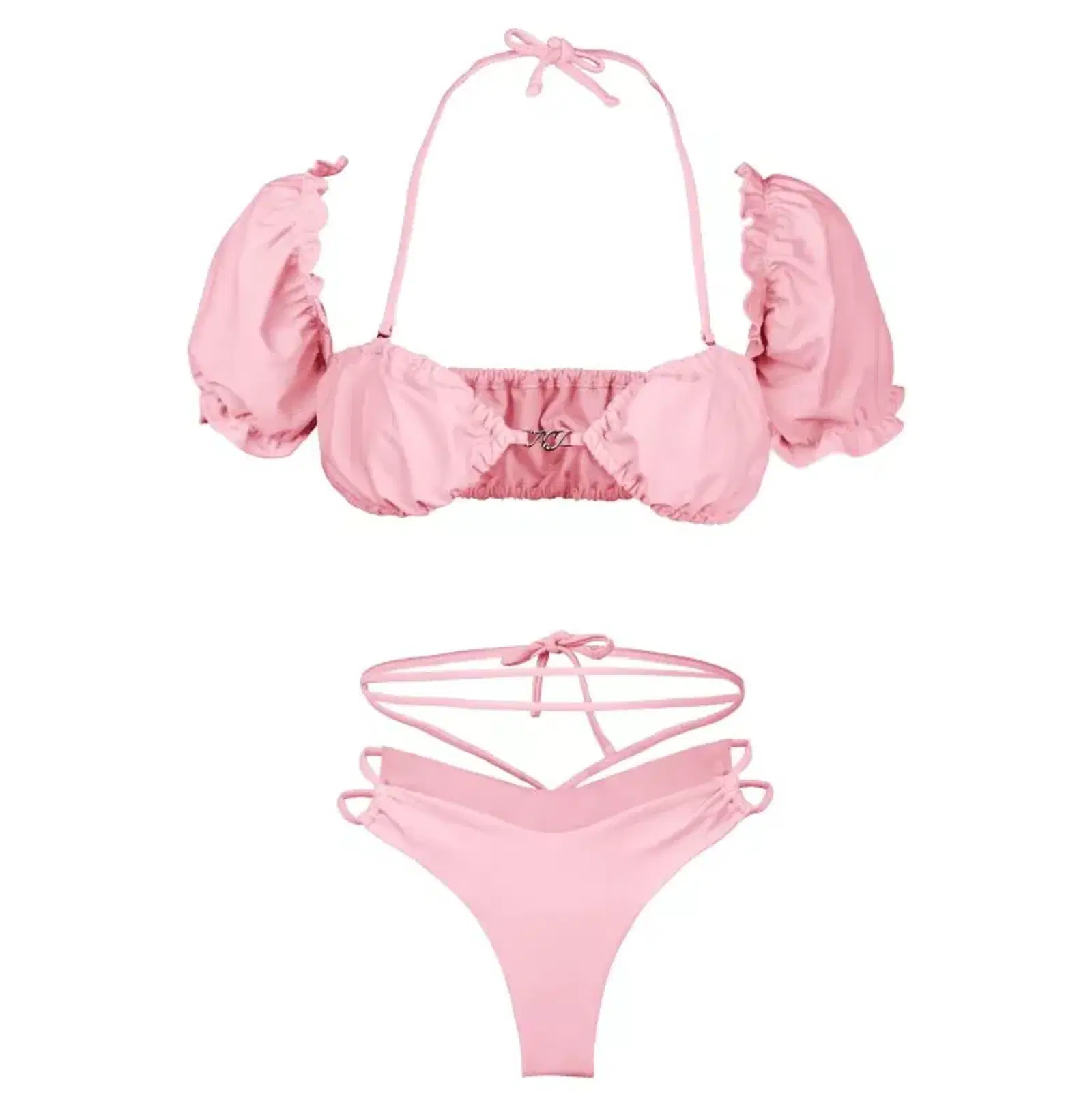 Pink Rosalita Bikini (Final Sale) made by Nana Jacqueline