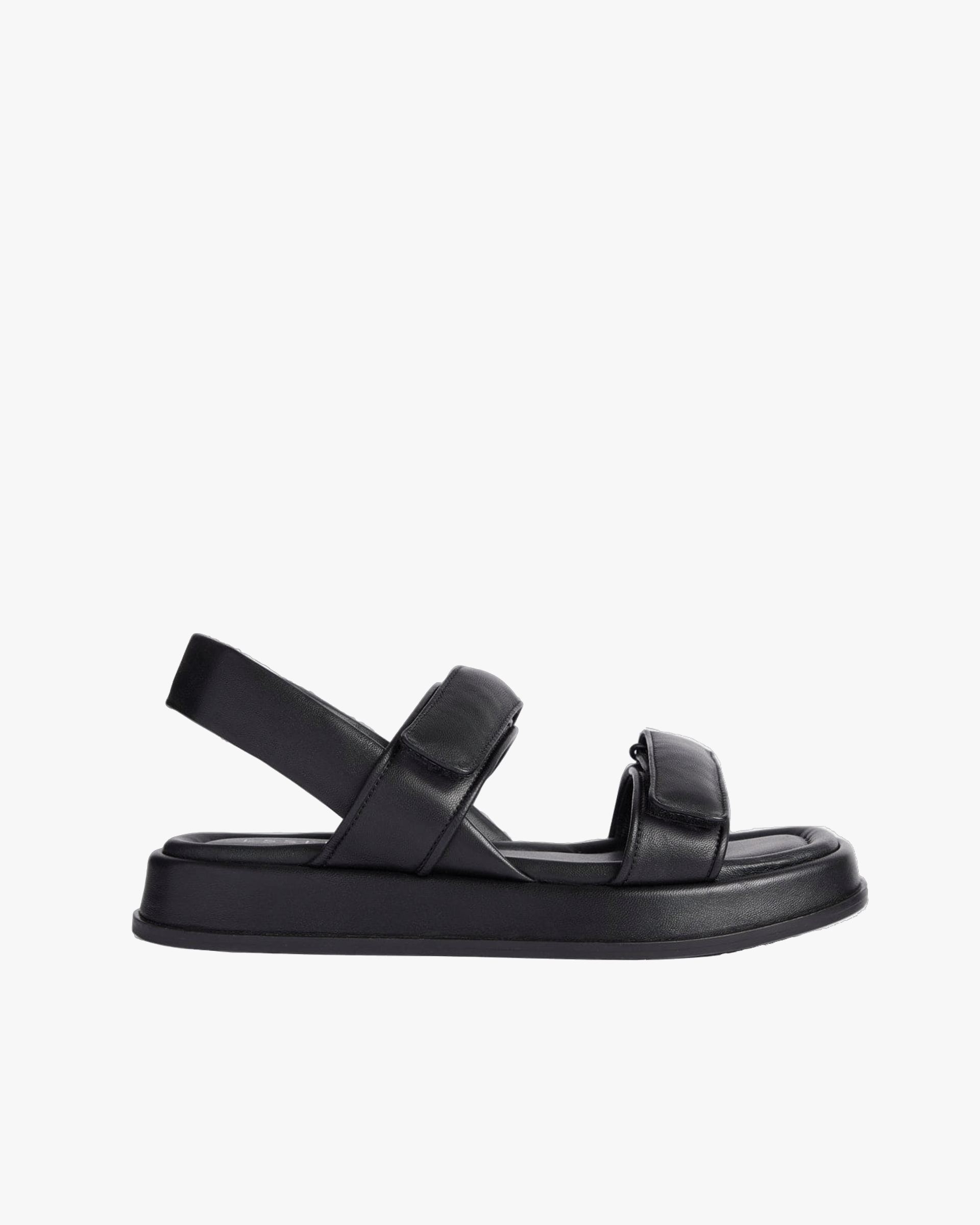 The Sporty Sandal - Black made by ESSEN