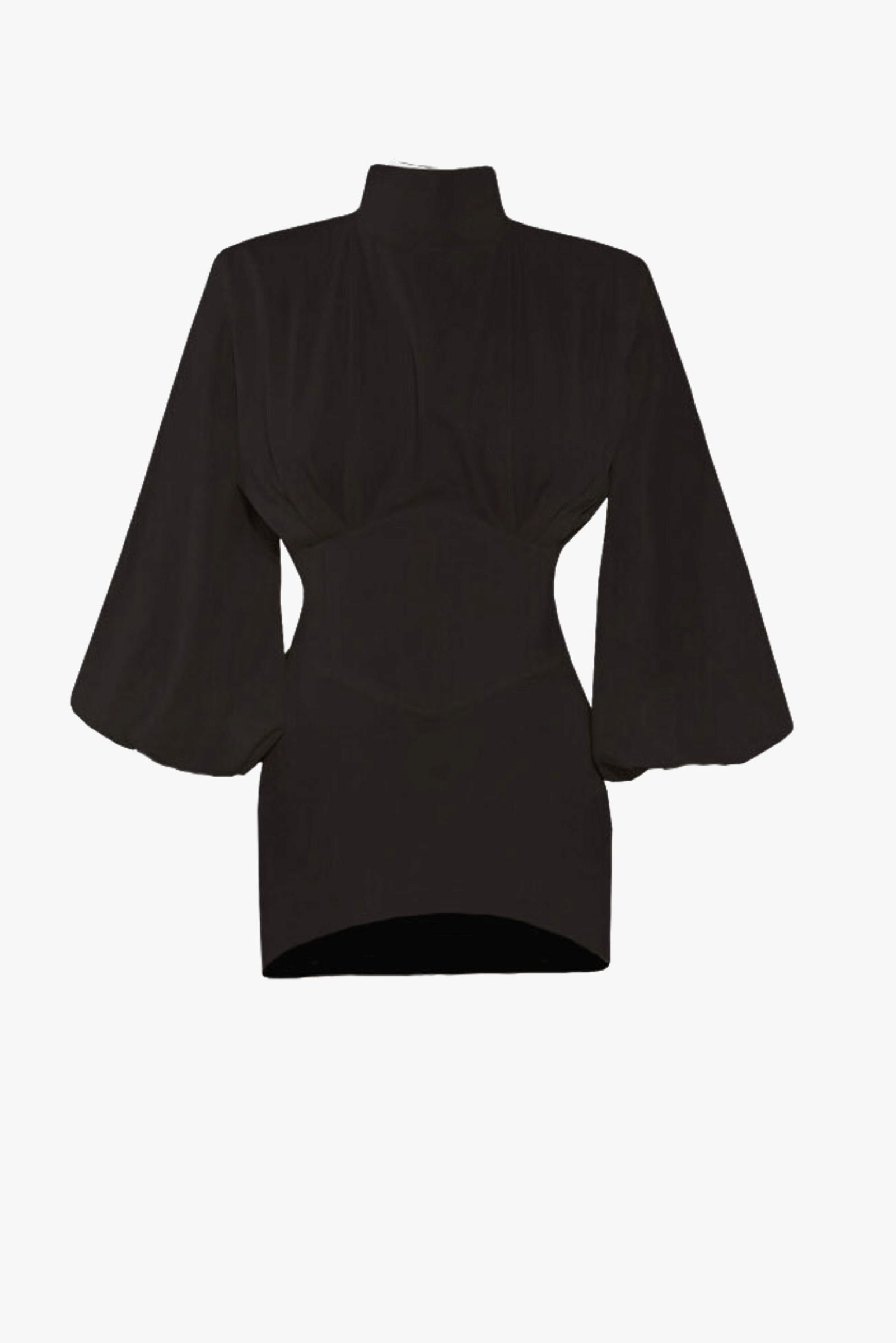 eve short dress in Black made by Vestiaire d'un Oiseau Libre