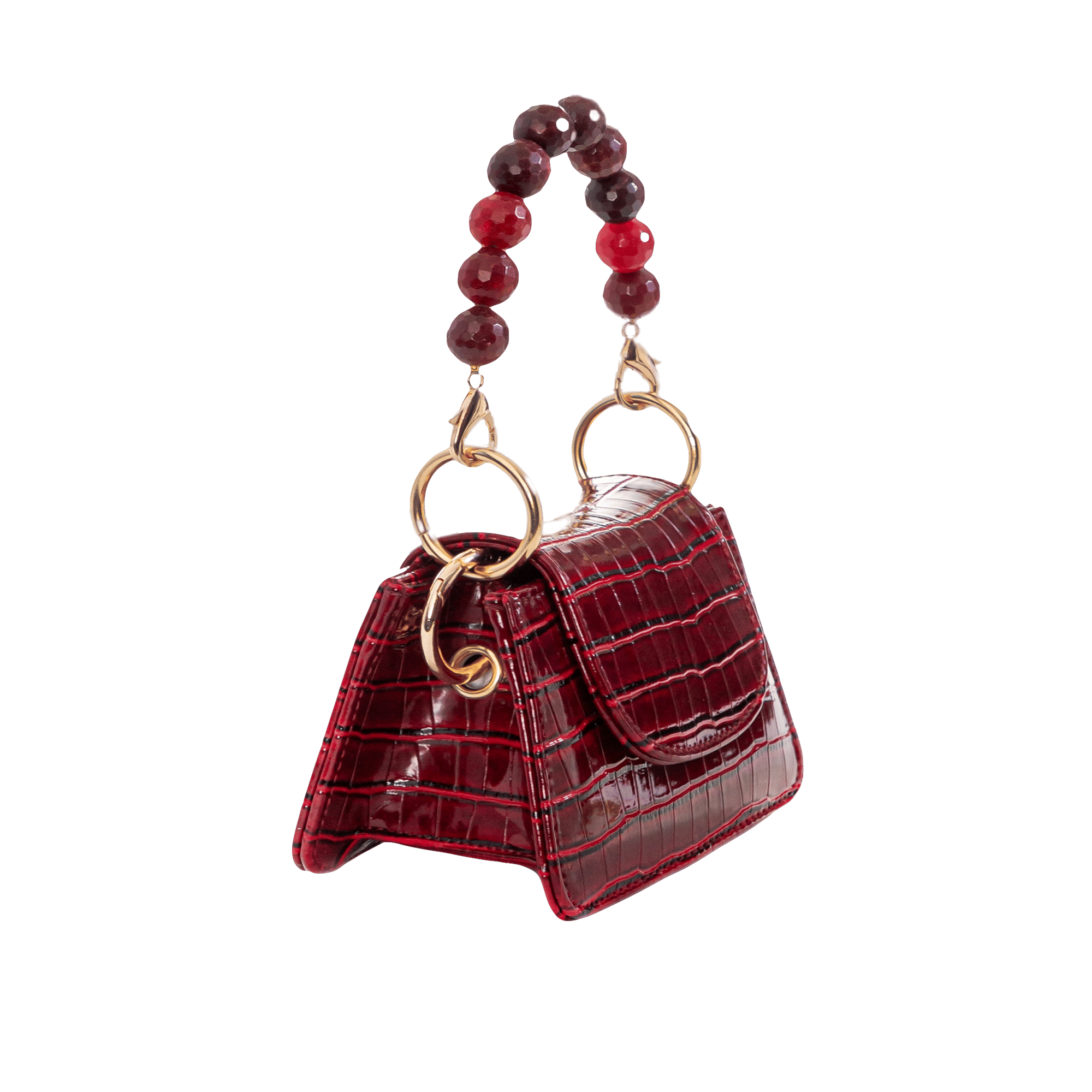 Horra - Burgundy - Mini bag made by ALIEL