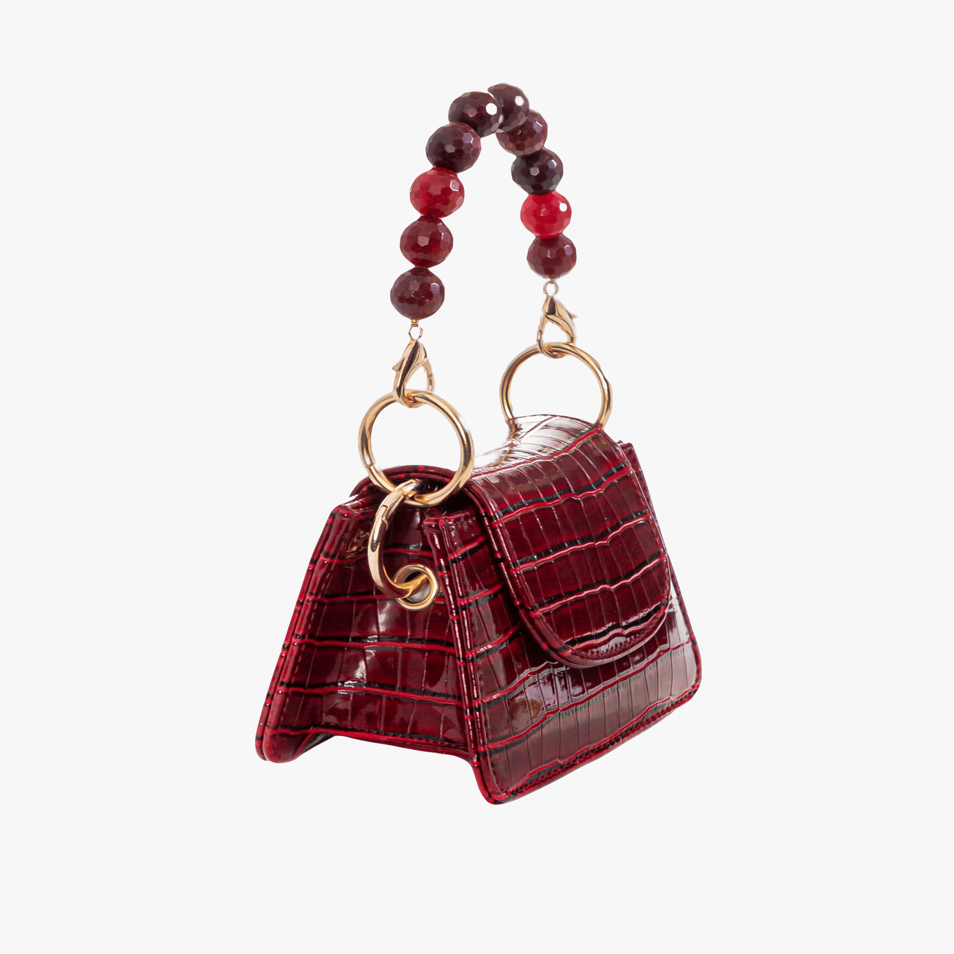 Horra - Burgundy - Mini bag made by ALIEL