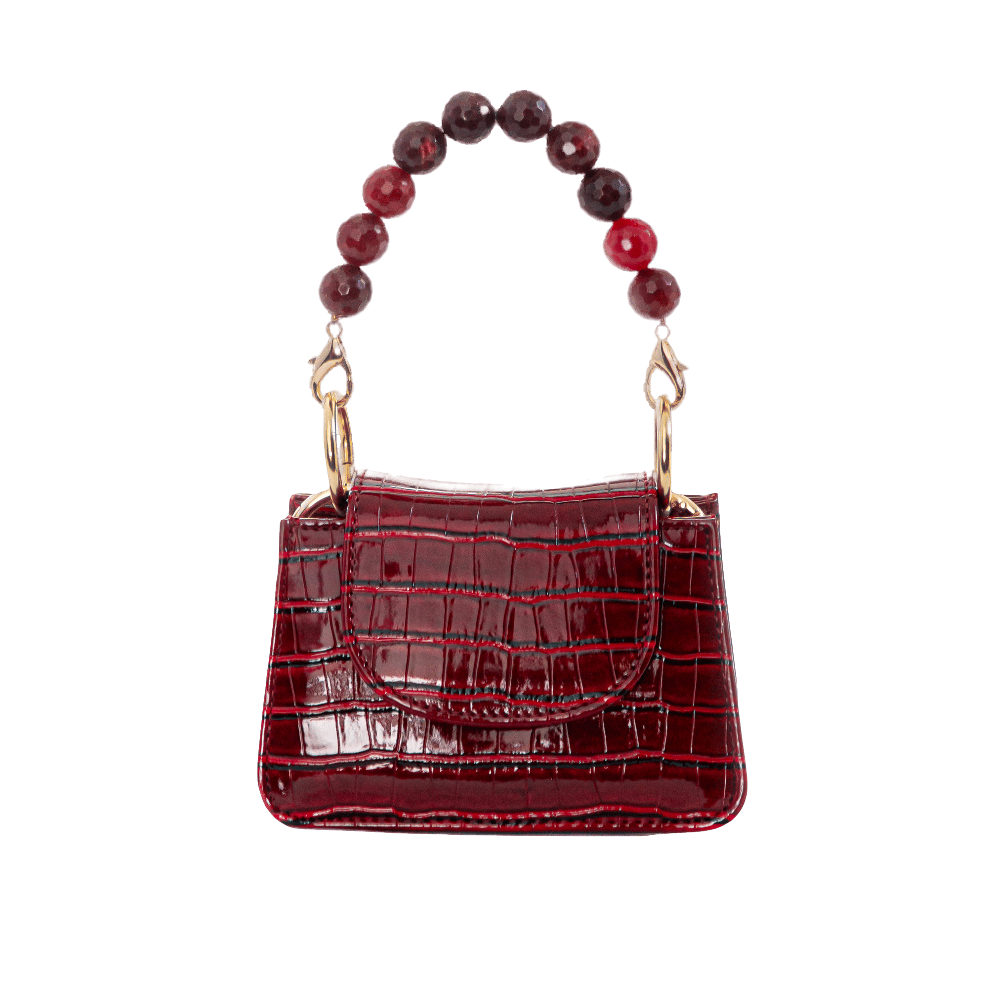 Horra - Burgundy - Mini bag made by ALIEL