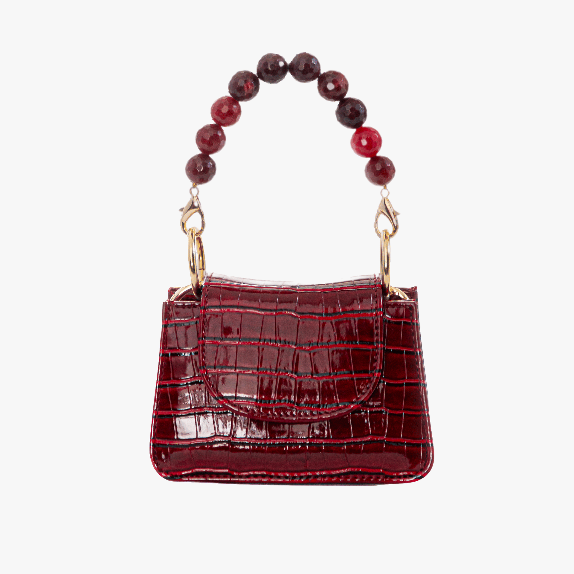 Horra - Burgundy - Mini bag made by ALIEL