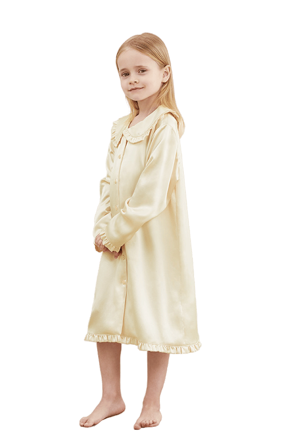 Cloud Silk Kid’s Nightgown made by MANITO