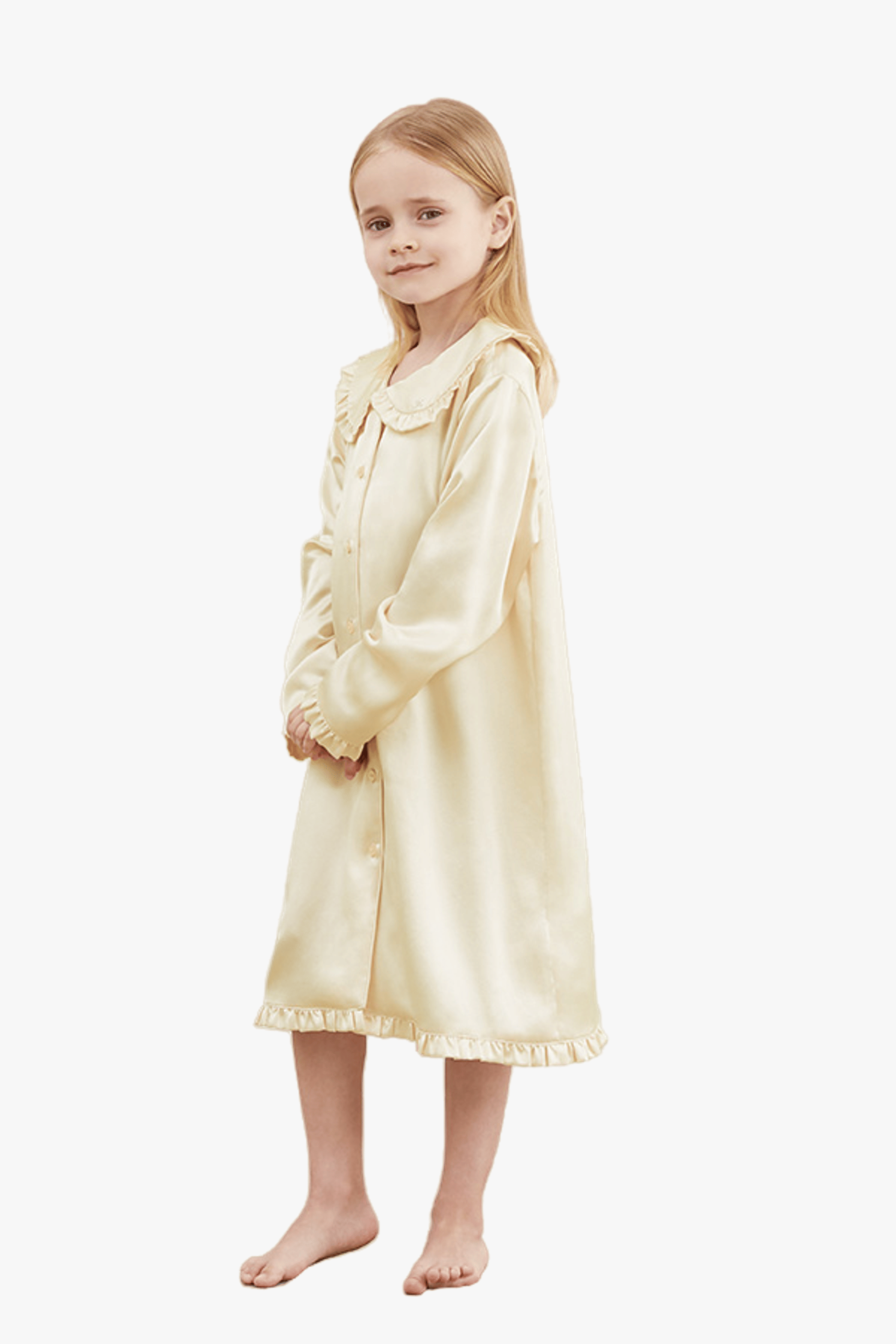 Cloud Silk Kid’s Nightgown made by MANITO