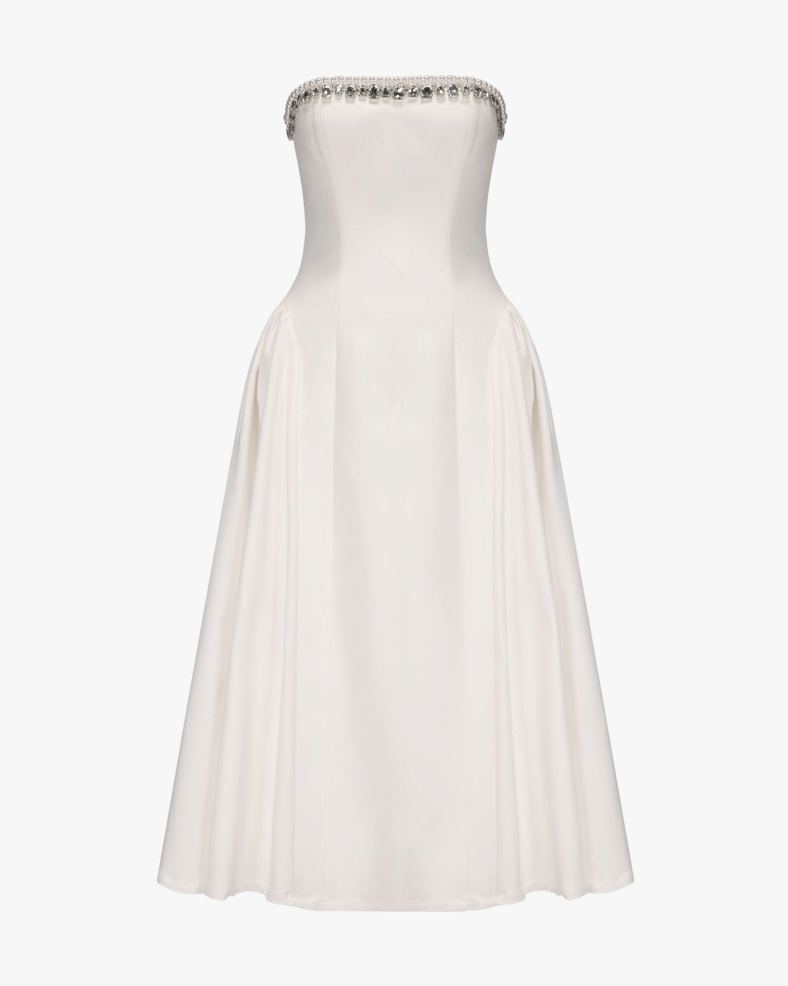 Nicolette Dress (White) made by Nana Jacqueline