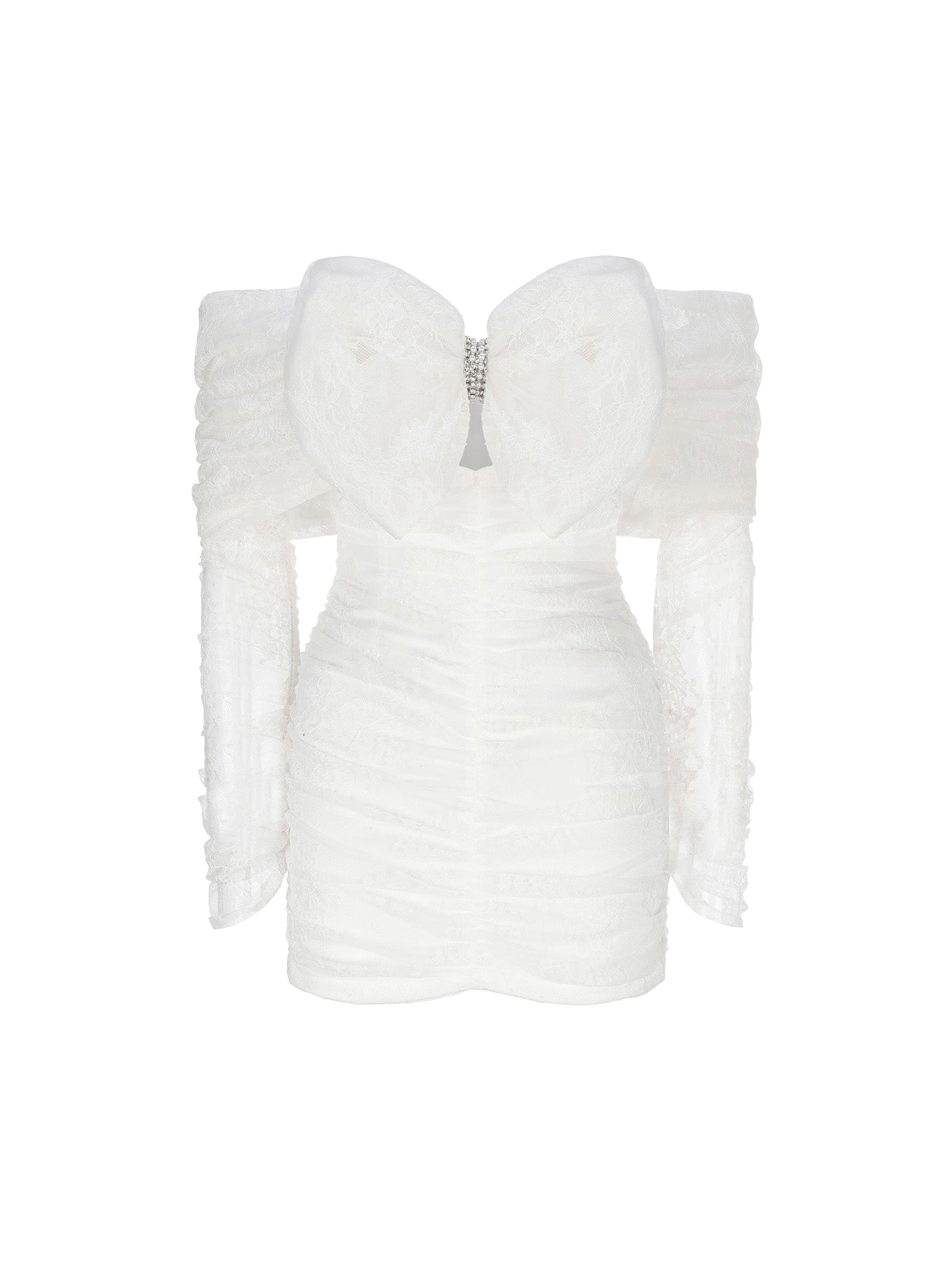 Sydney Bow Dress (White) made by Nana Jacqueline