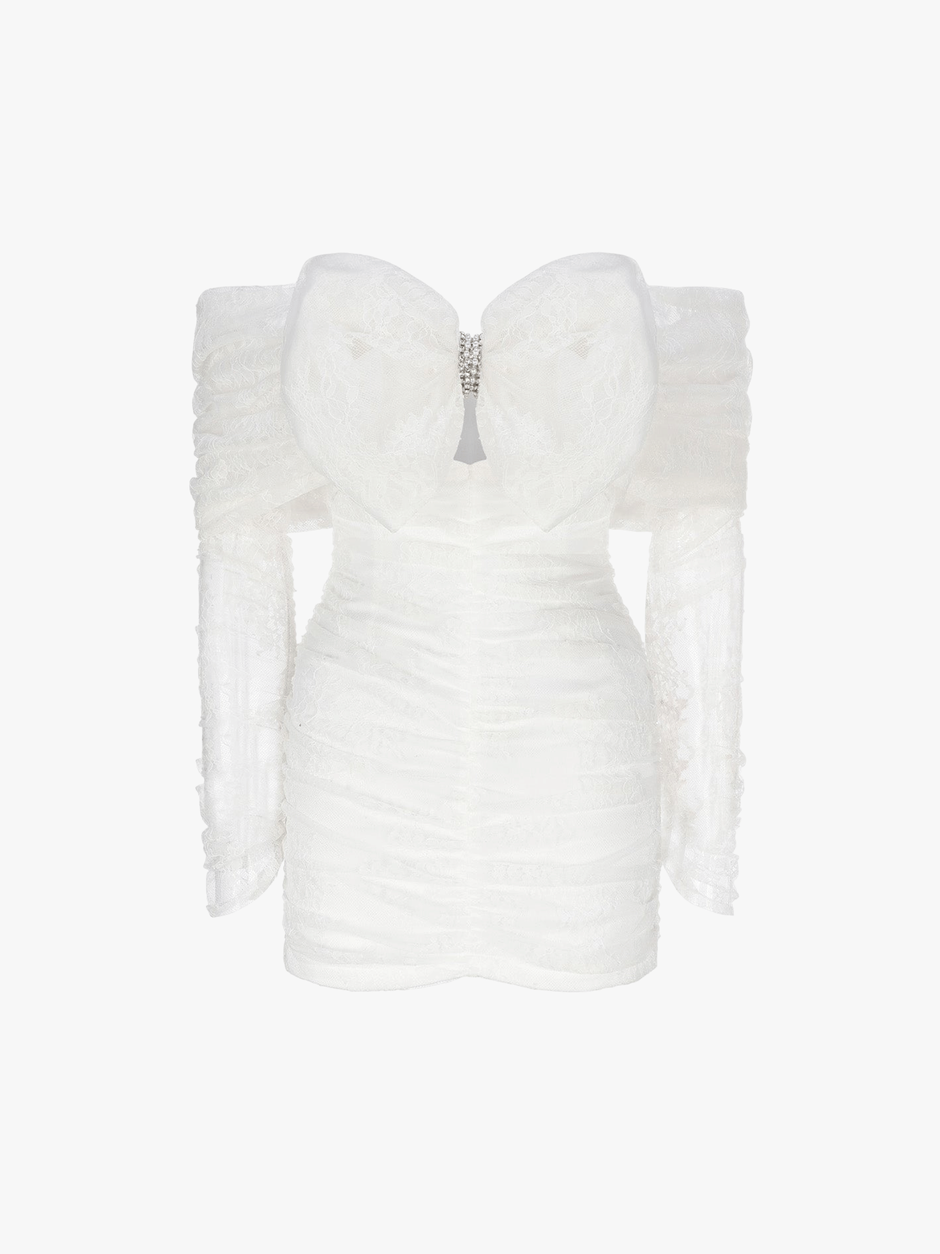 Sydney Bow Dress (White) made by Nana Jacqueline