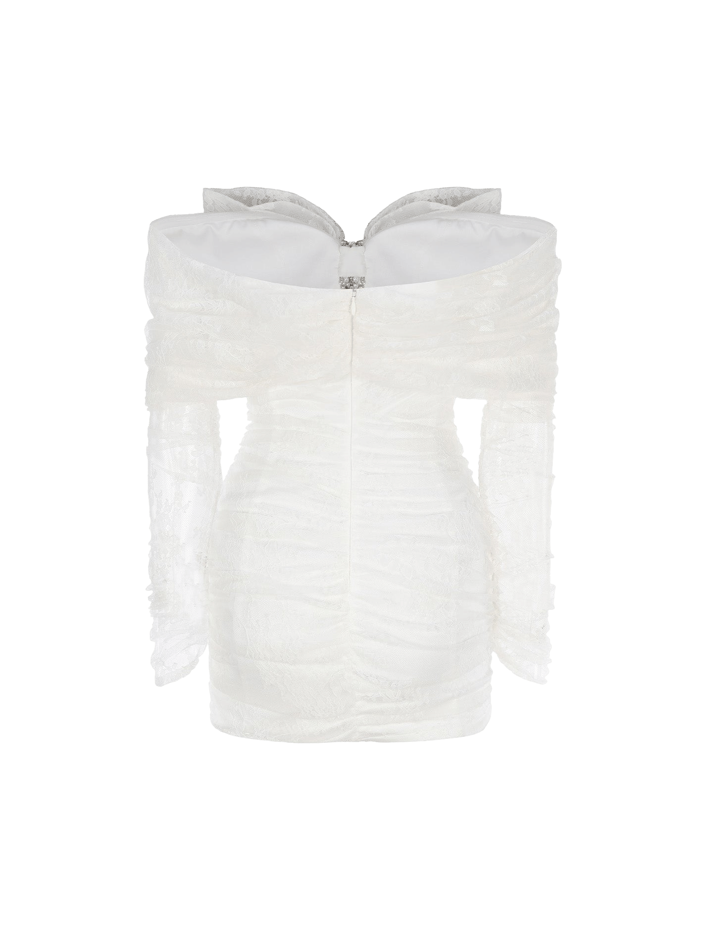 Sydney Bow Dress (White) made by Nana Jacqueline