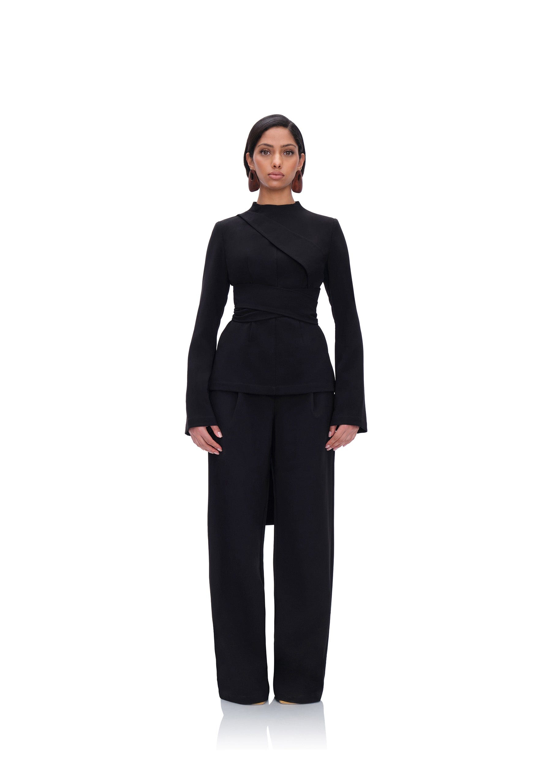 UTA PANTS - ONYX made by Andrea Iyamah