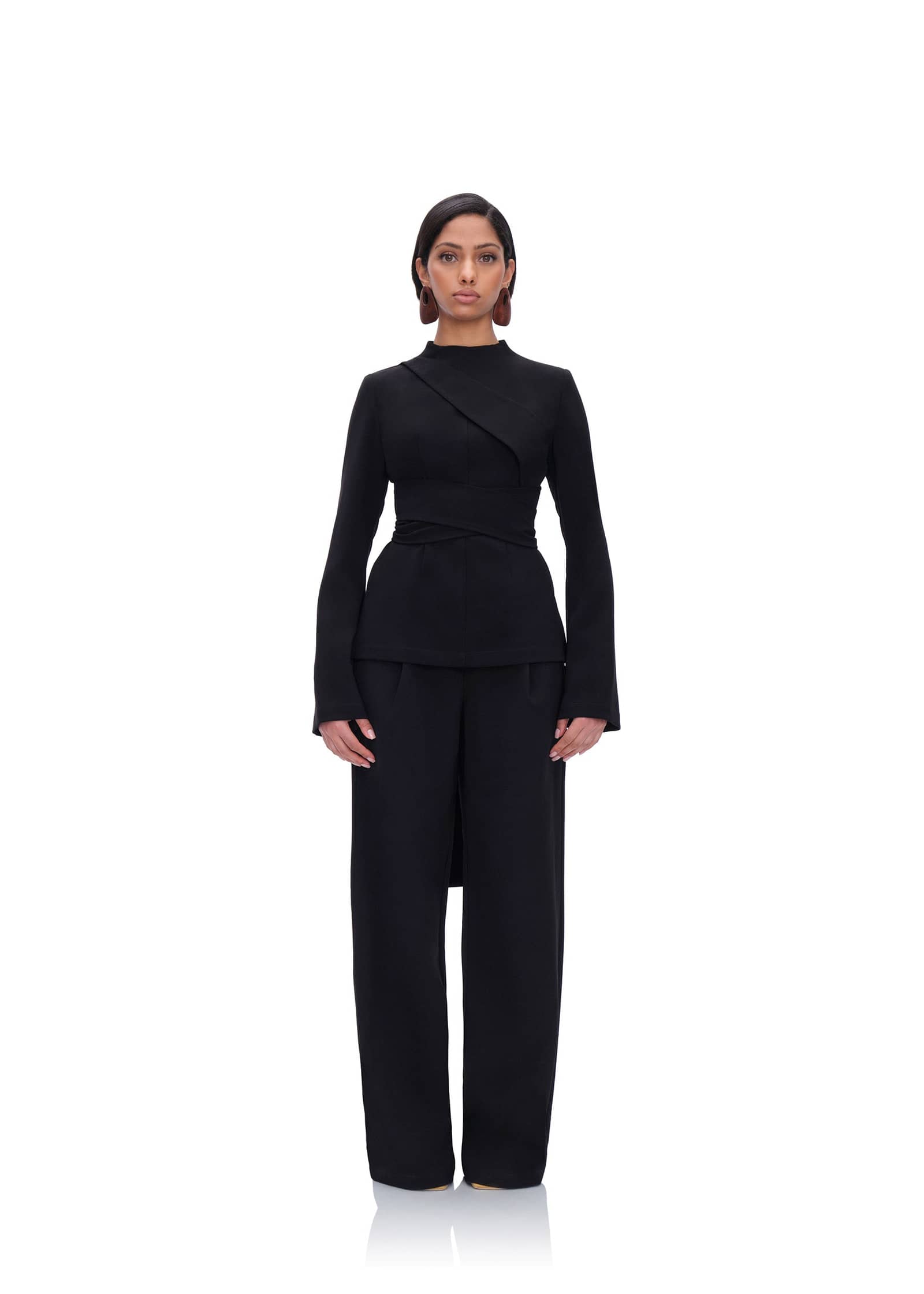 UTA PANTS - ONYX made by Andrea Iyamah