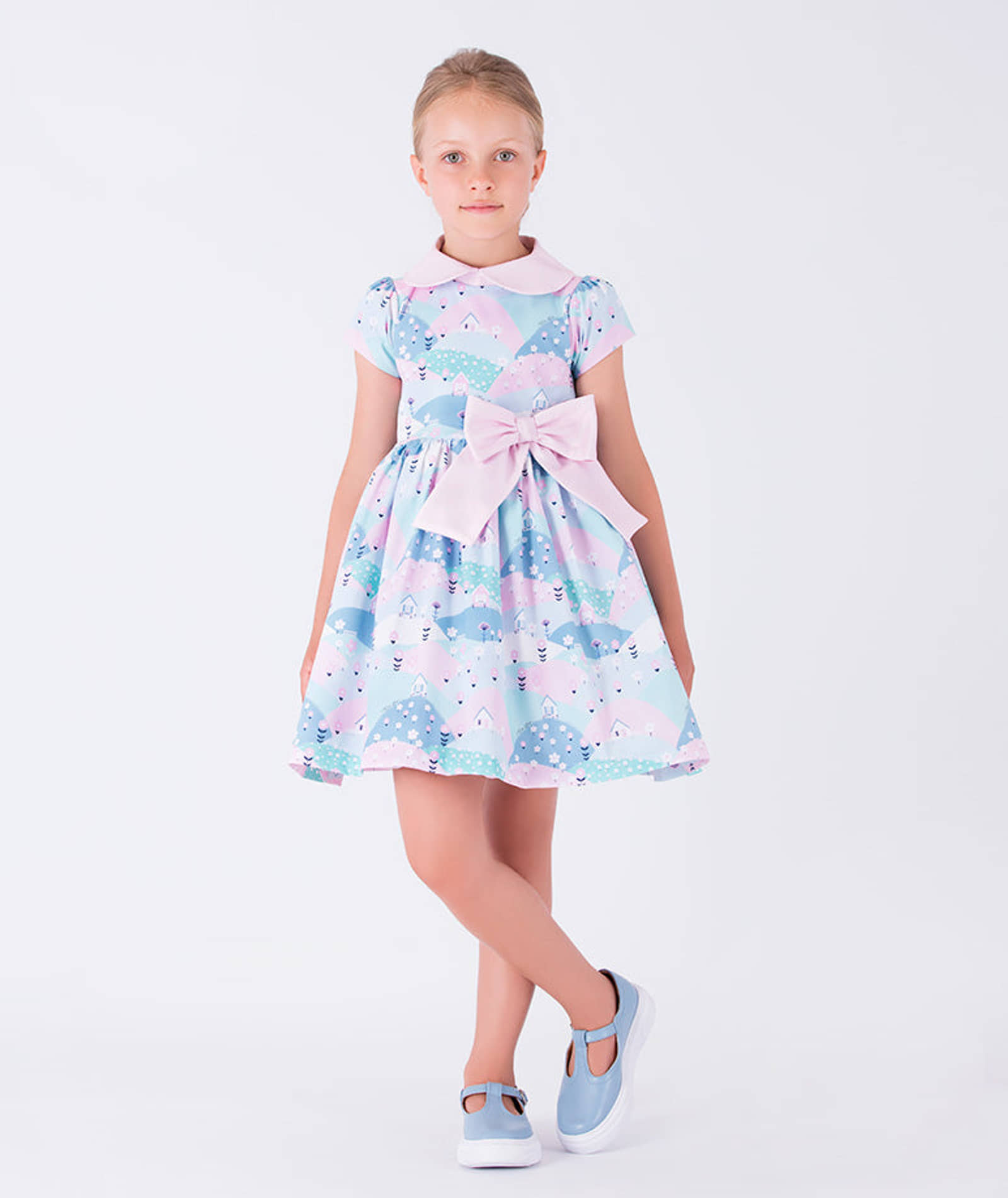 Pastel Grasse Dress made by Mama Luma
