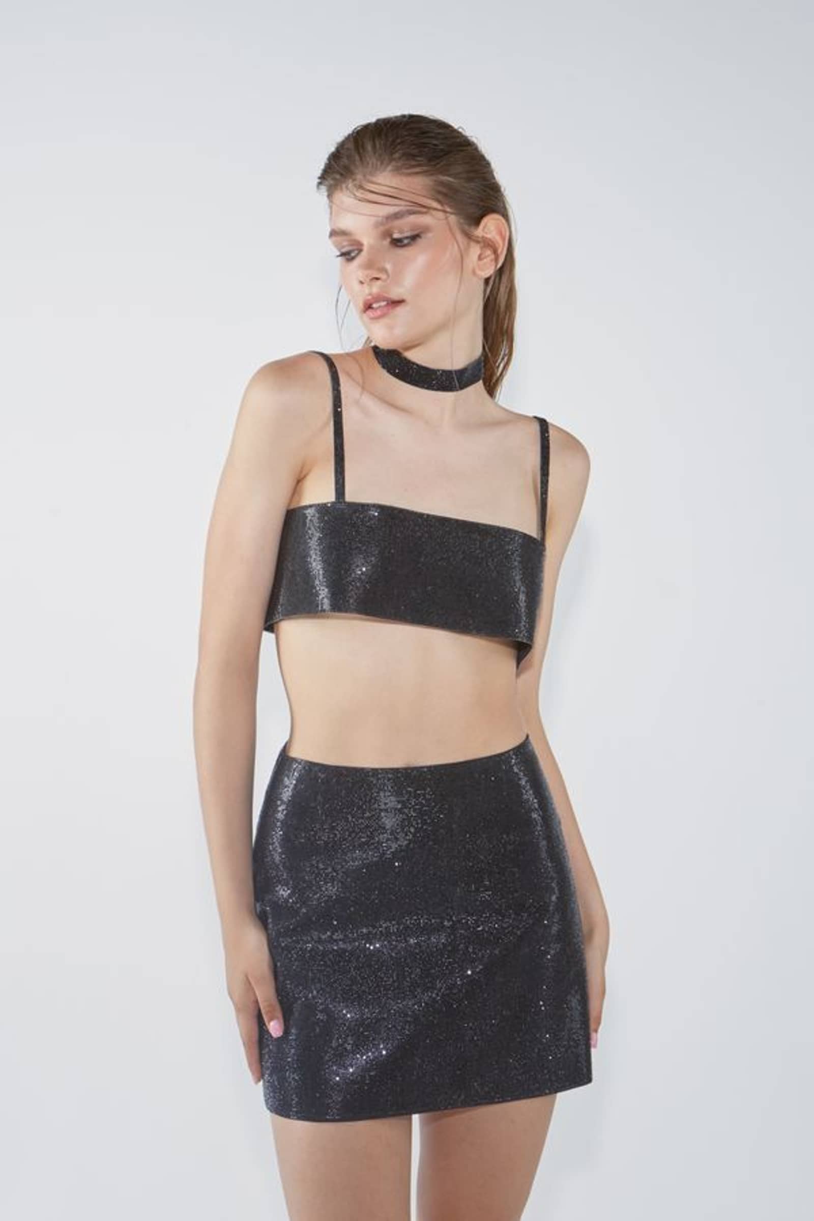 Charlotte Choker Midnight Black made by NUÉ