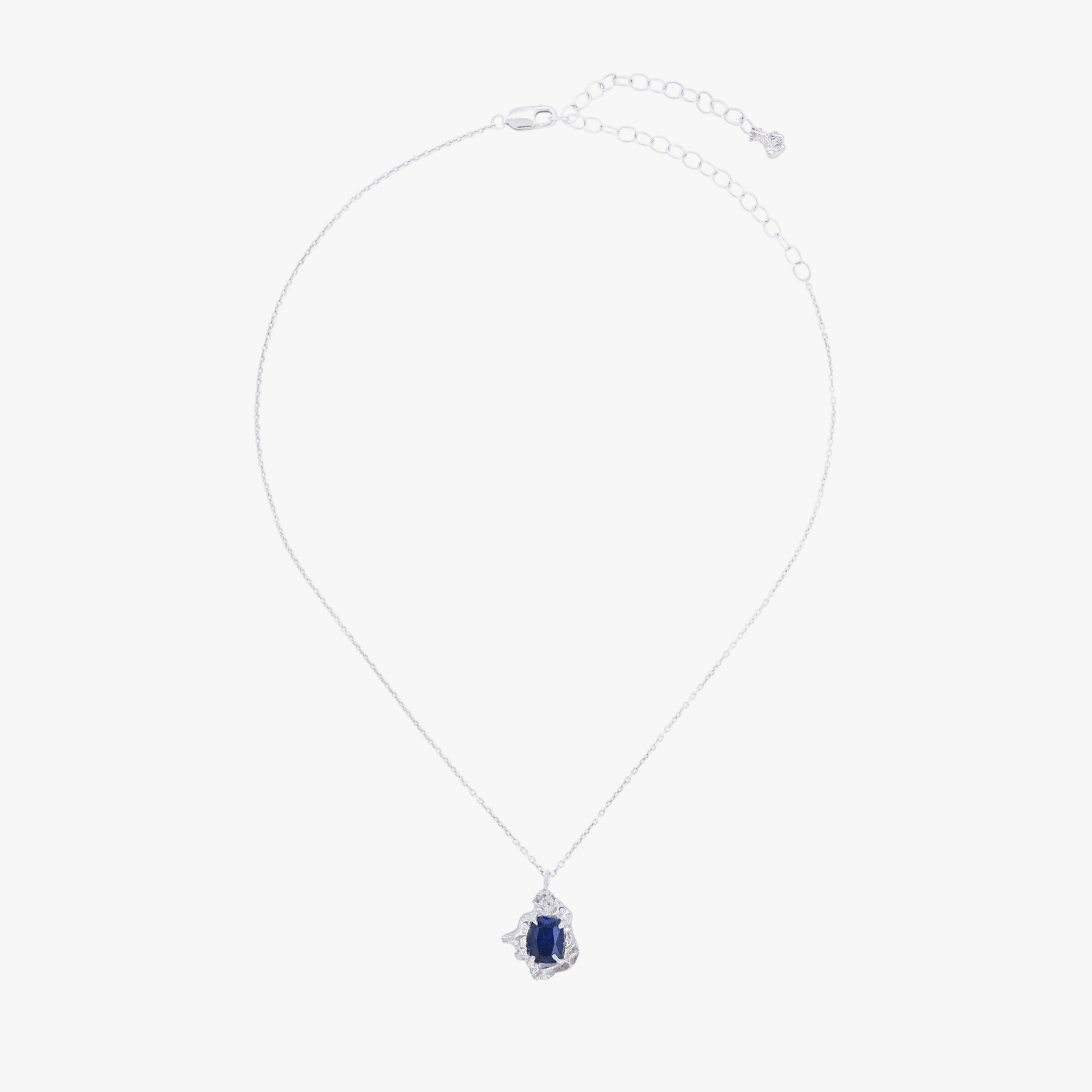 Leana Sapphire Argenti Necklace made by Loveness Lee
