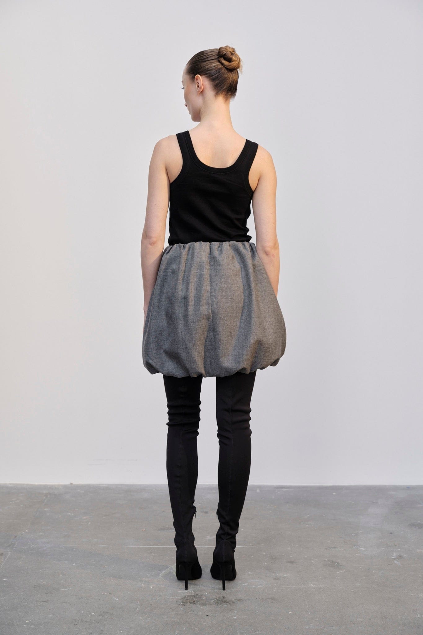 Evans Skirt - Dark Grey made by HERSKIND