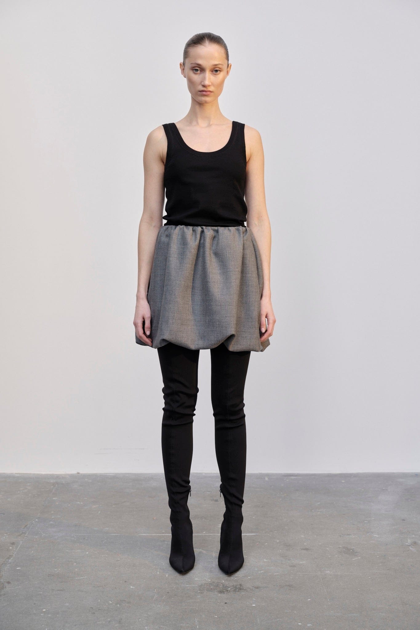 Evans Skirt - Dark Grey made by HERSKIND