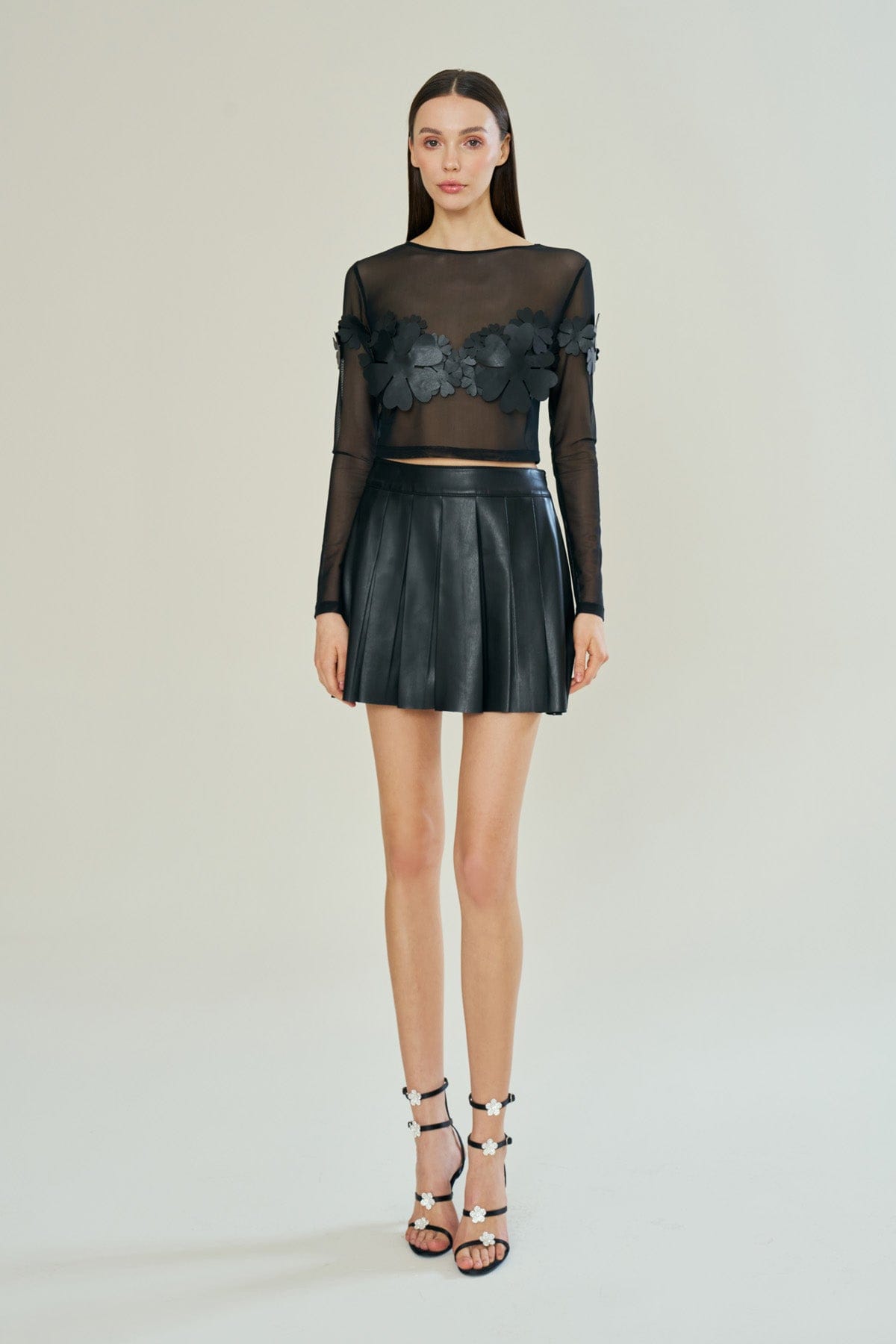 Midnight Bloom Top made by Declara