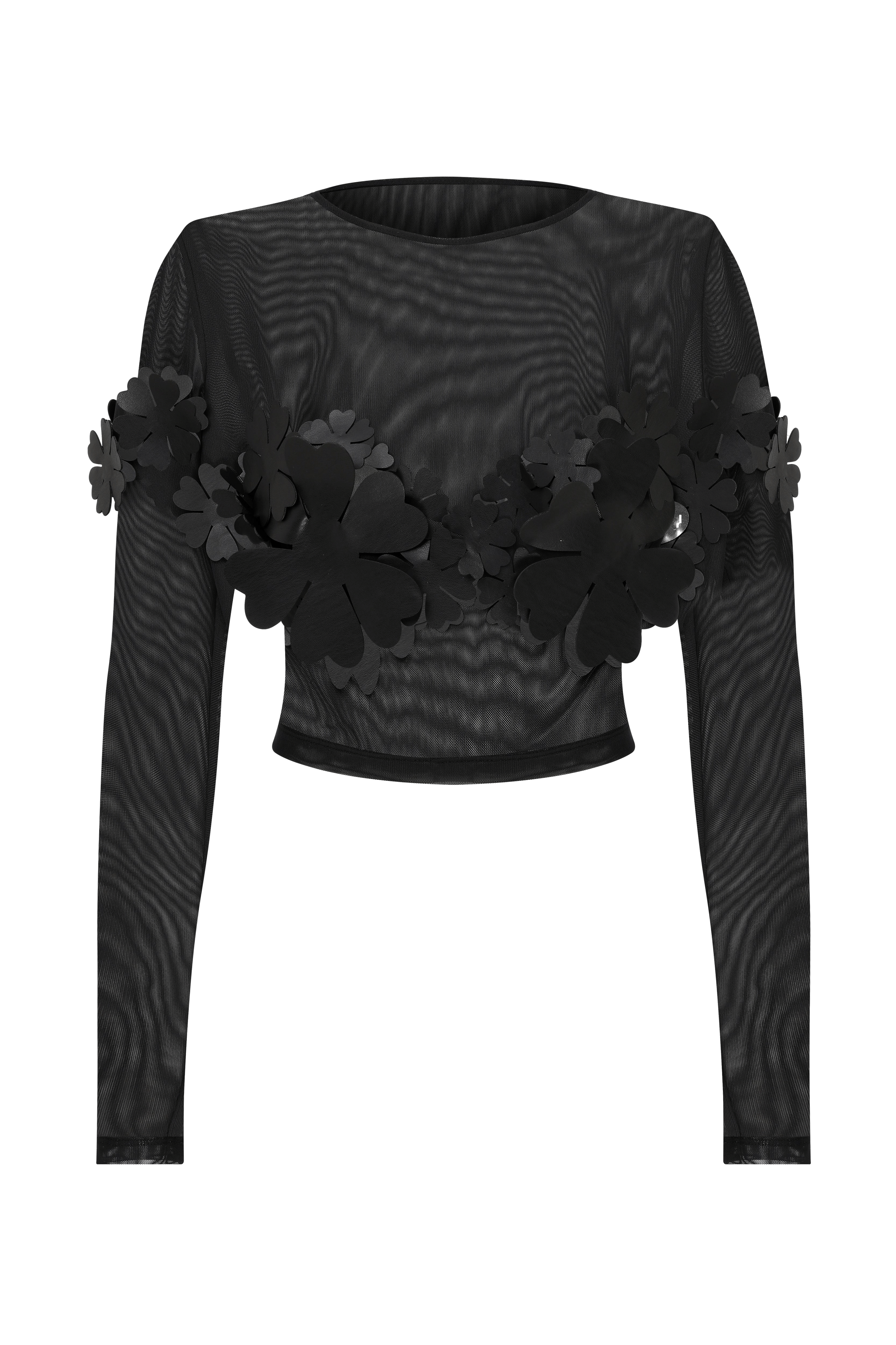 Midnight Bloom Top made by Declara