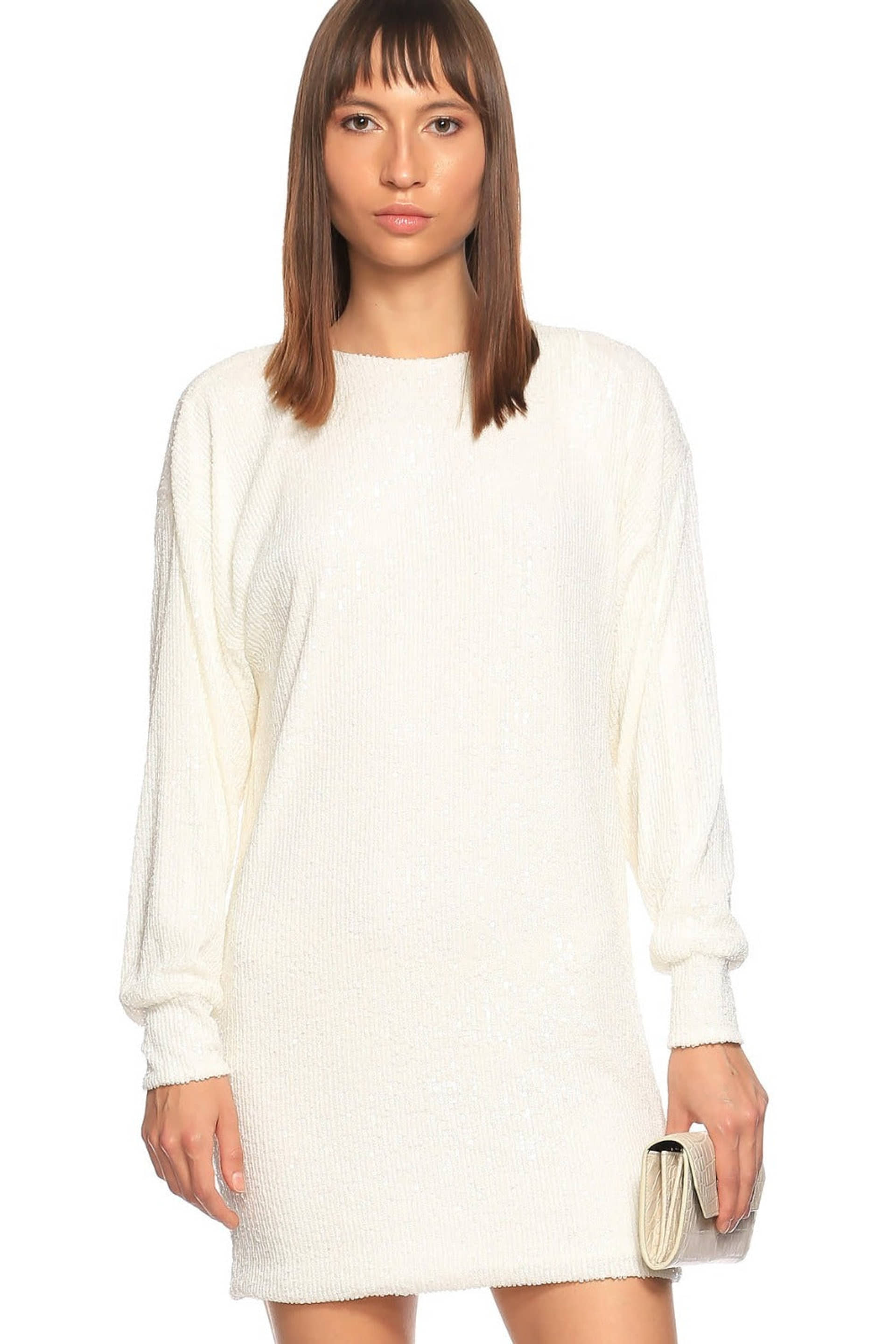 Brena Sequin Mini Dress made by Nazli Ceren