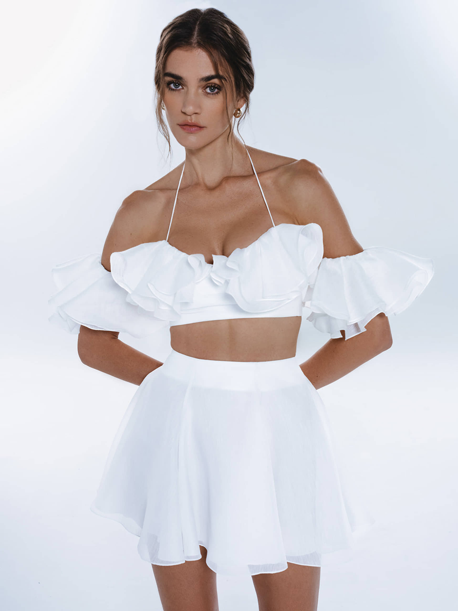 Magnolia Crop Top made by YVON