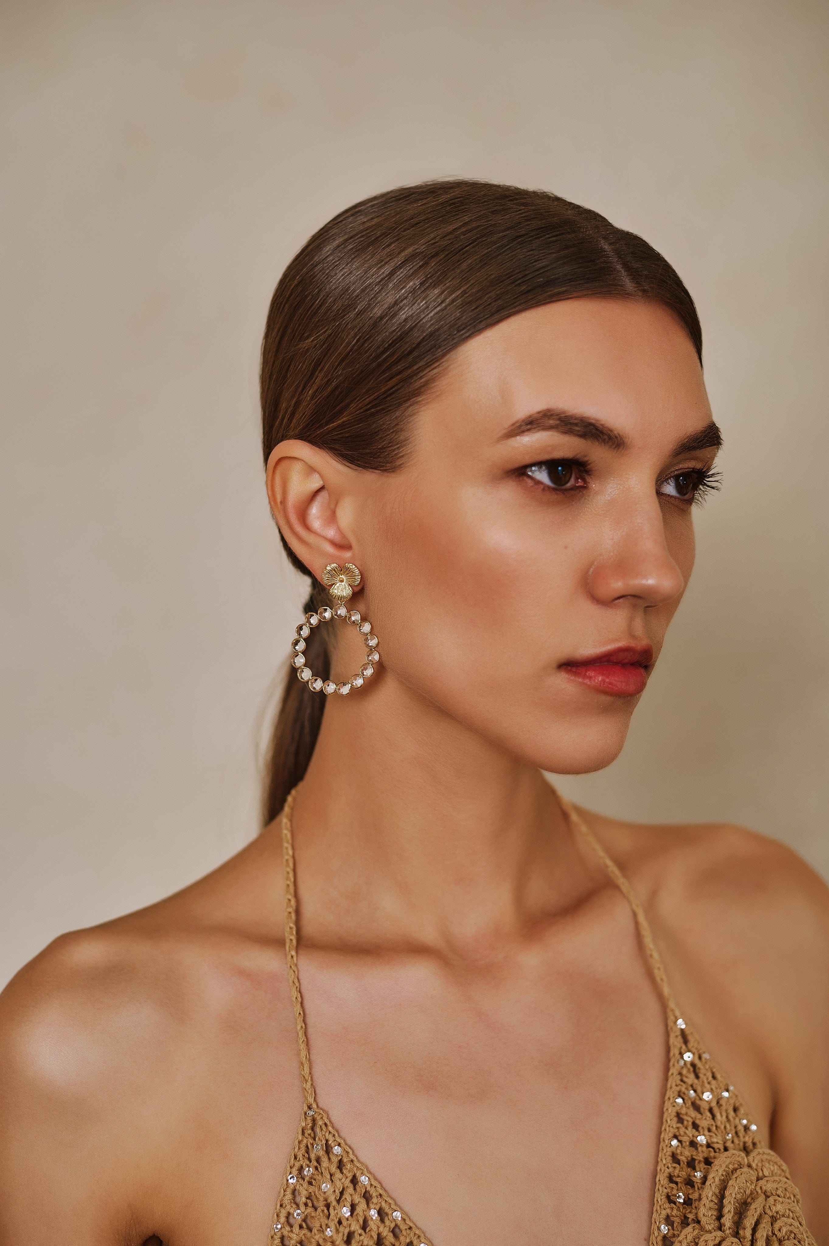 Bianca Earrings made by Decolet The Label