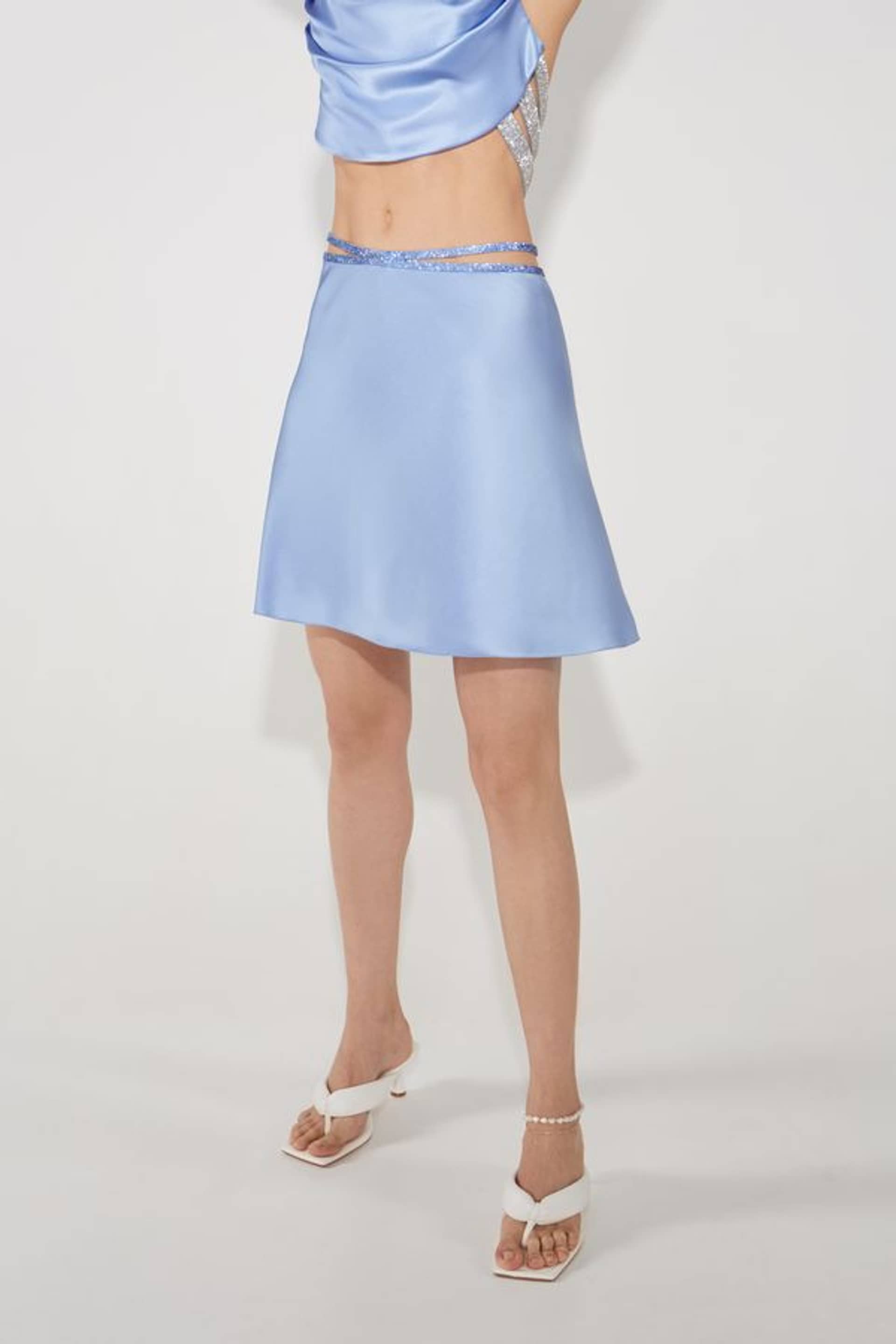 Silk skirt mini made by NUÉ