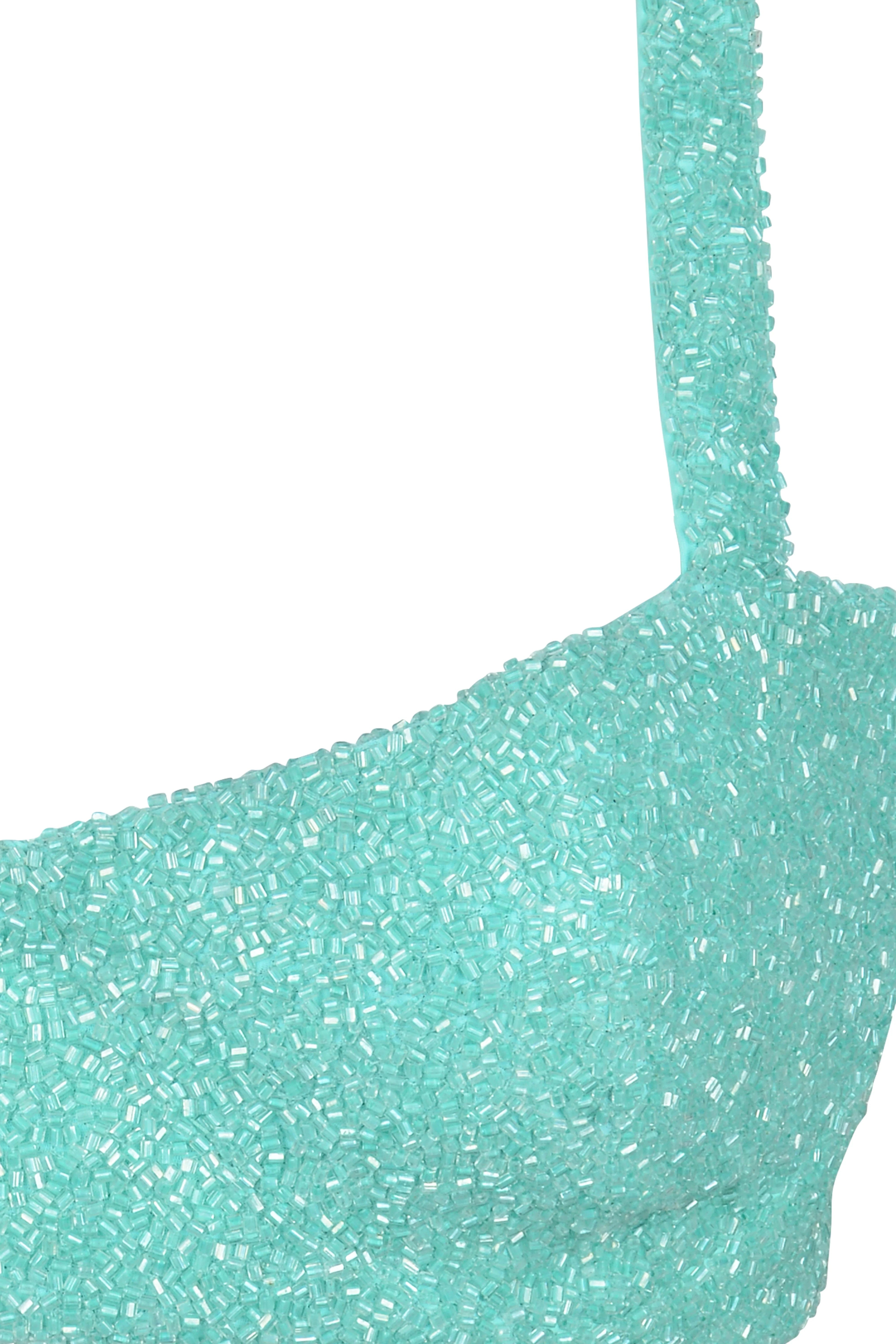 Persephone Pearl Beaded Bikini Set – Daphne Collection made by Oceanus Swimwear