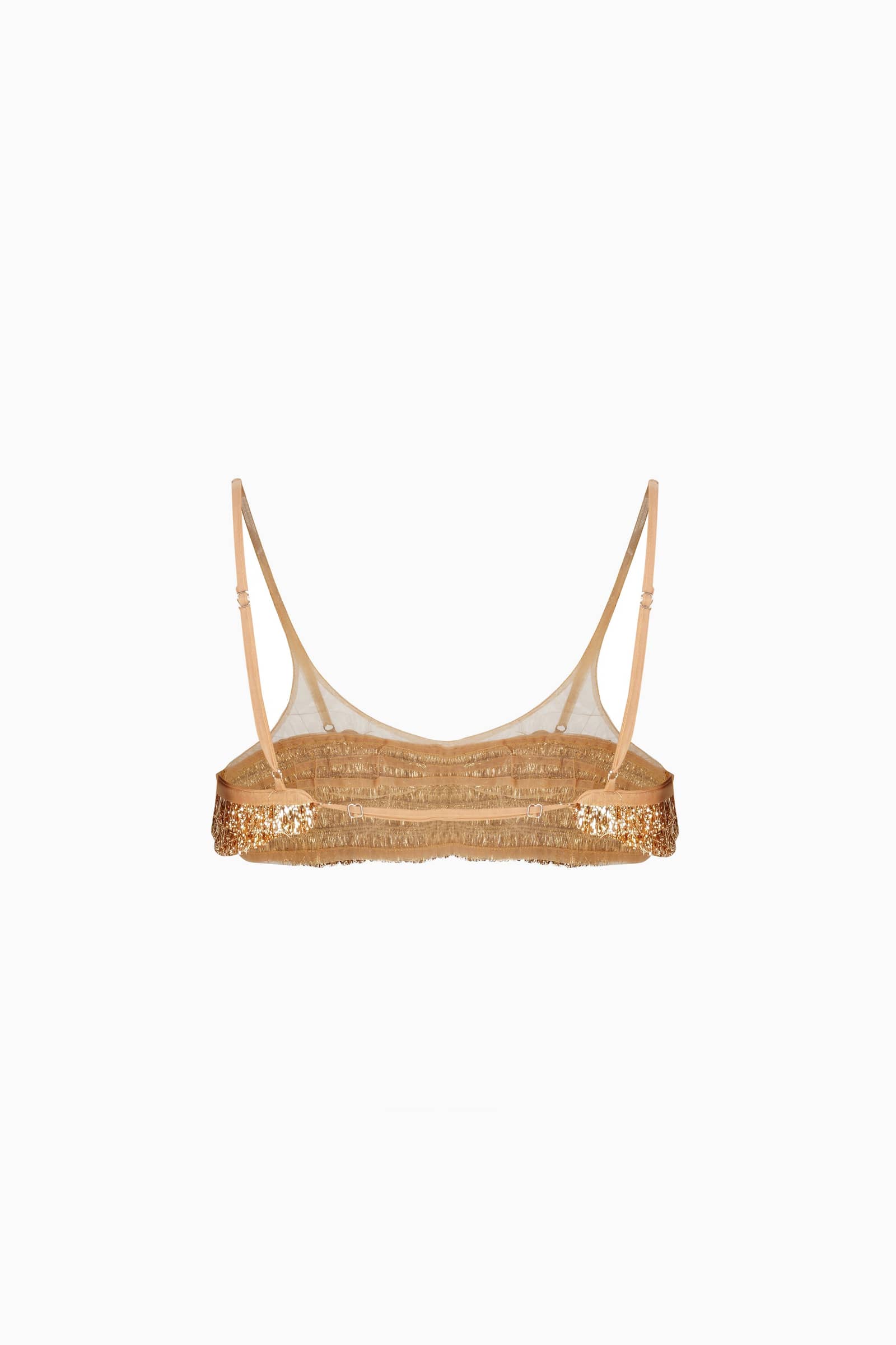 Kiran Golden Bralette made by Szabo Sihag
