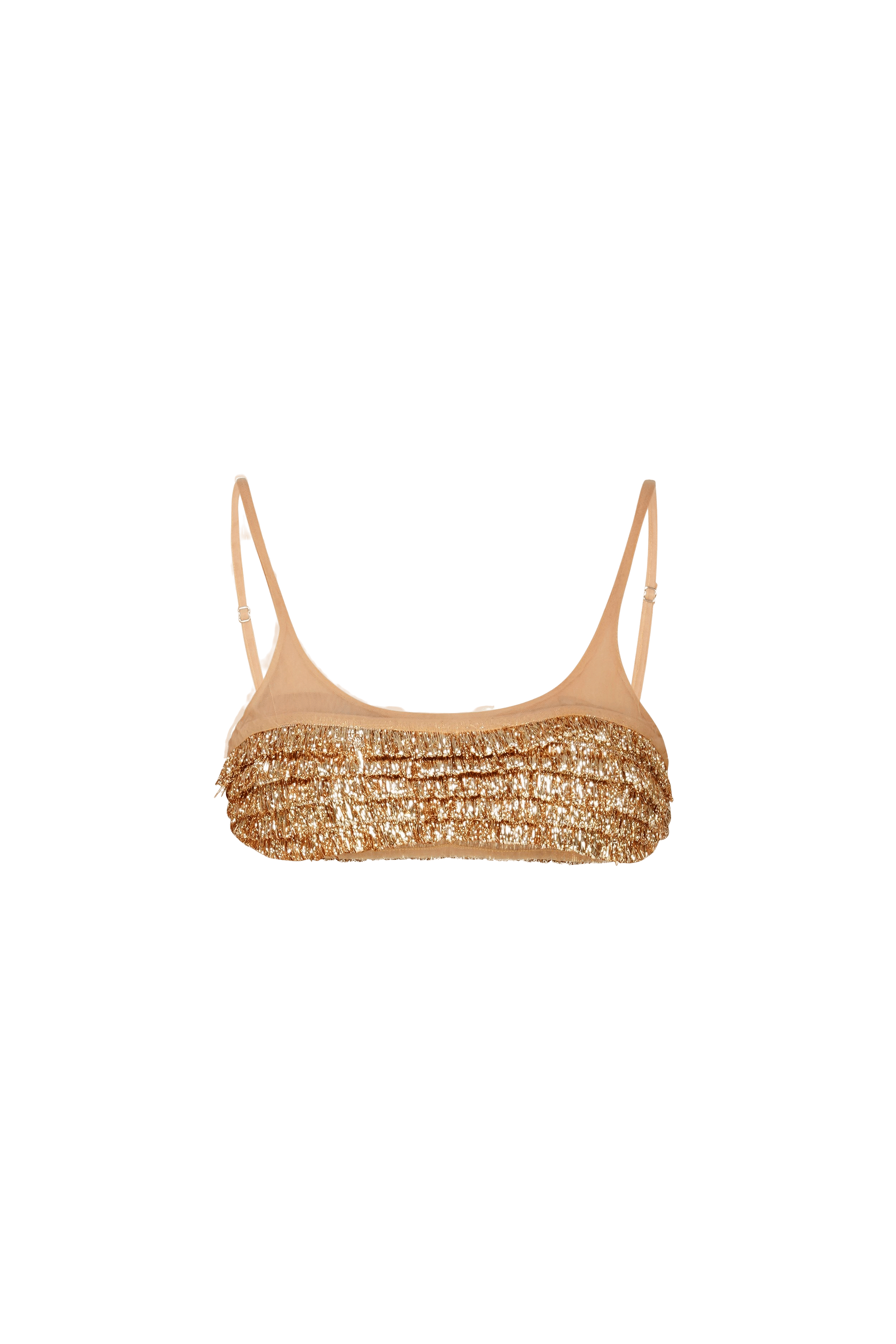 Kiran Golden Bralette made by Szabo Sihag