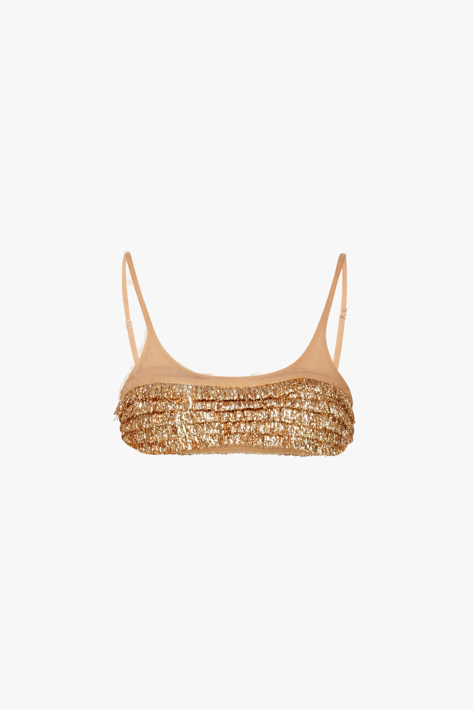Kiran Golden Bralette made by Szabo Sihag